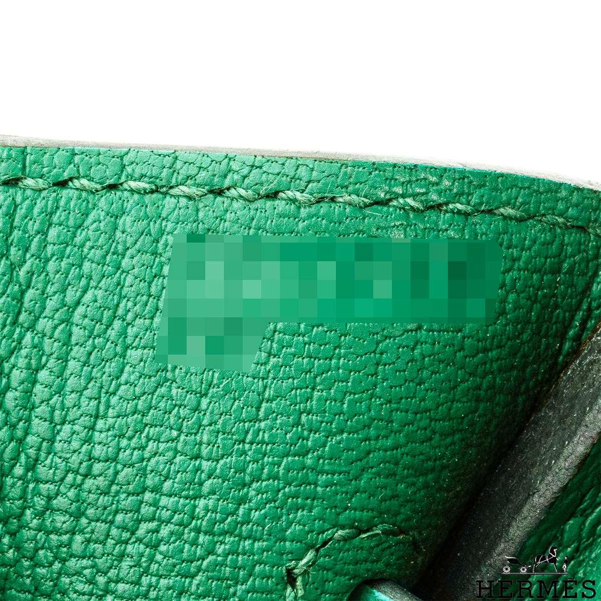 Hermés Birkin 30cm Vert Jade Veau Epsom GHW For Sale 2