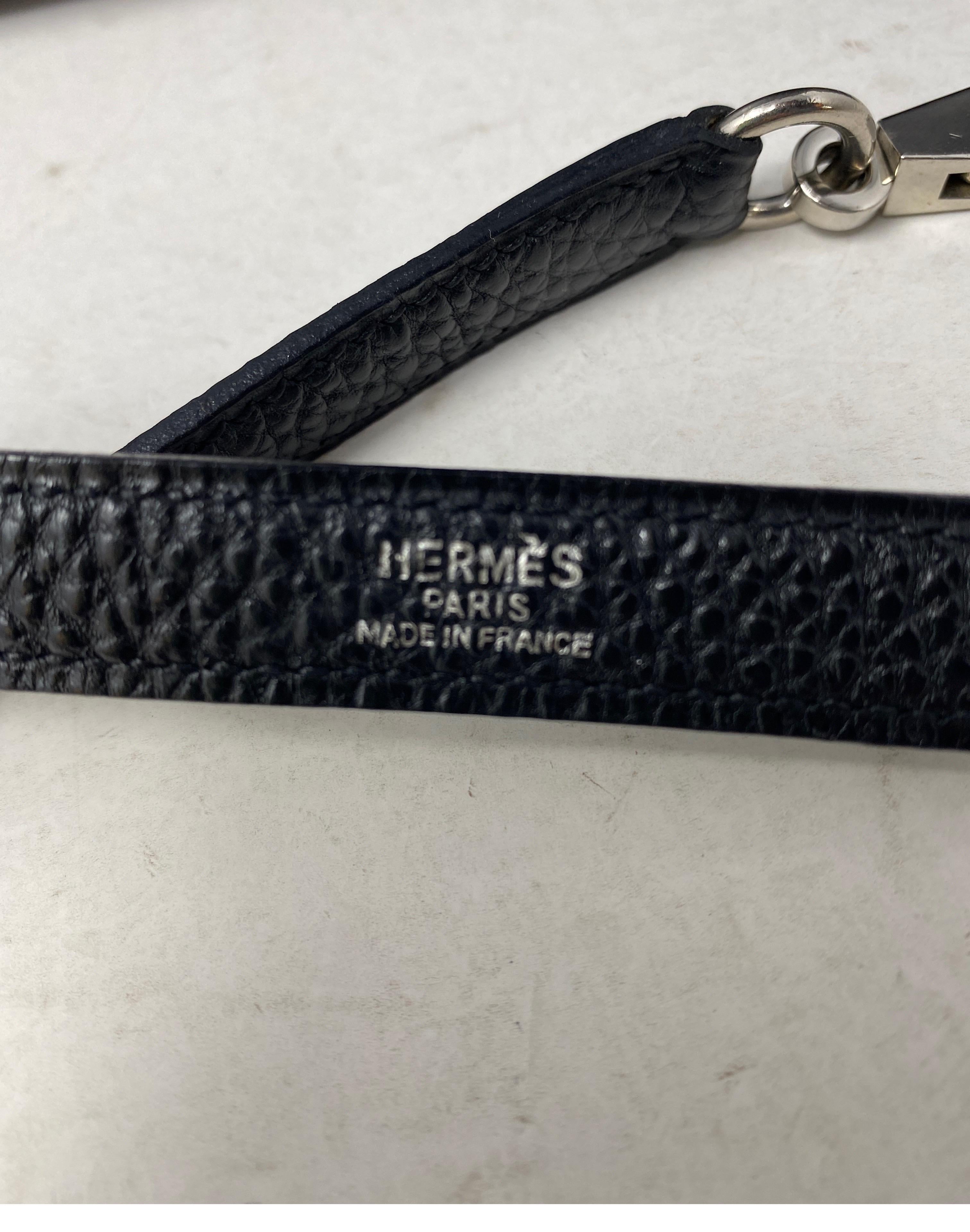 Hermès Kelly  32 Black Chèvre PHW 7