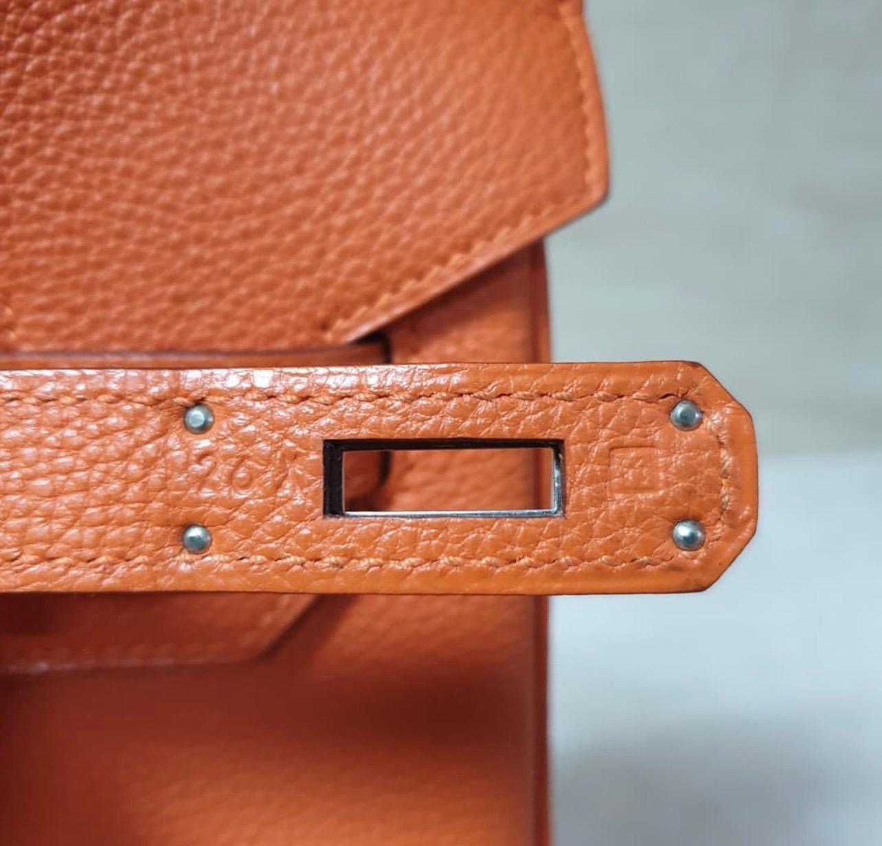 Hermès Birkin 35 2 colour Leather Handbag 2