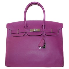 Hermès Birkin 35 Anémone Epsom PHW
