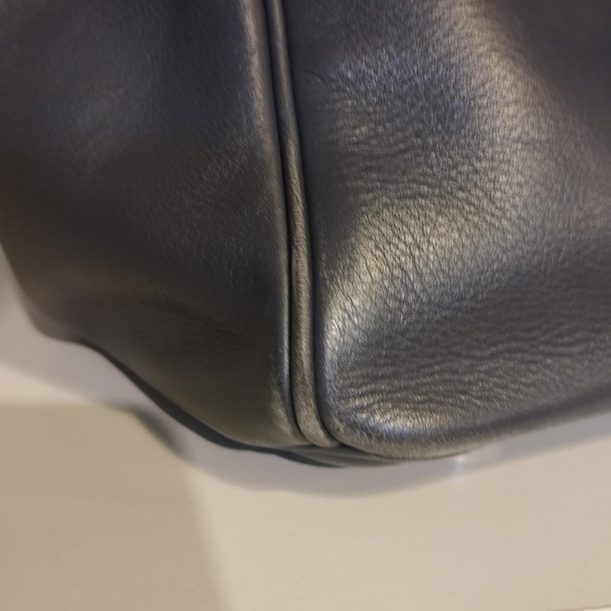 Hermès Birkin 35 Cuir gris anthracite 12