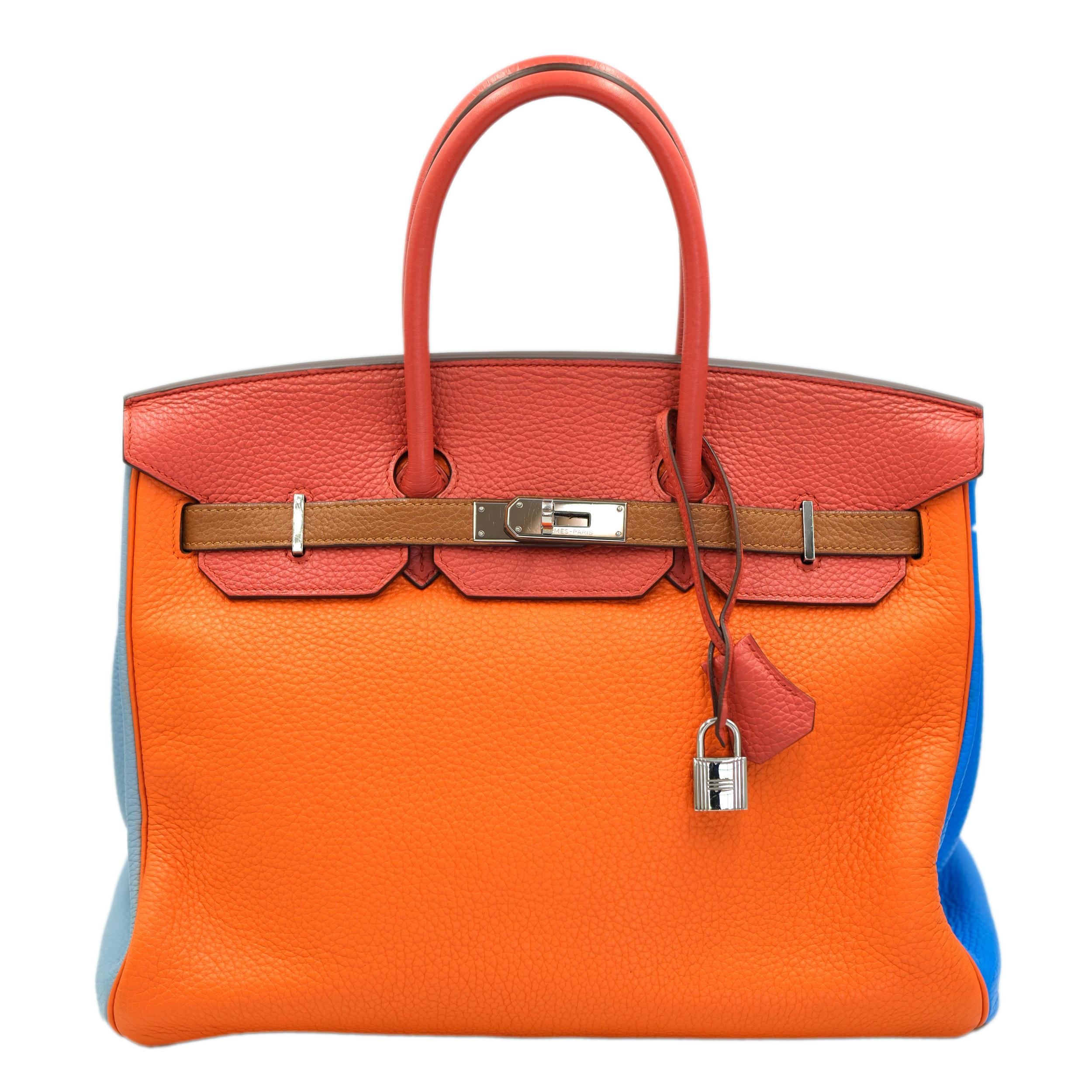 Marque : Hermès
Modèle : Birkin
Taille : 35 cm (35 × 25 × 18 cm / 14