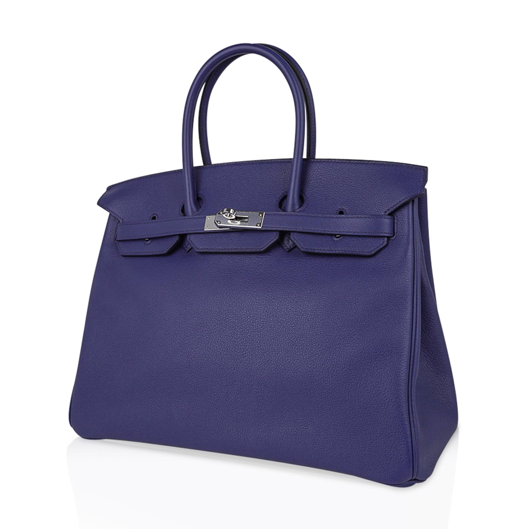 birkin bag blue
