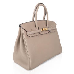 Hermes Birkin HSS 35 Gris Tourterelle Tri Colour Special Order Bag Gold Hardware