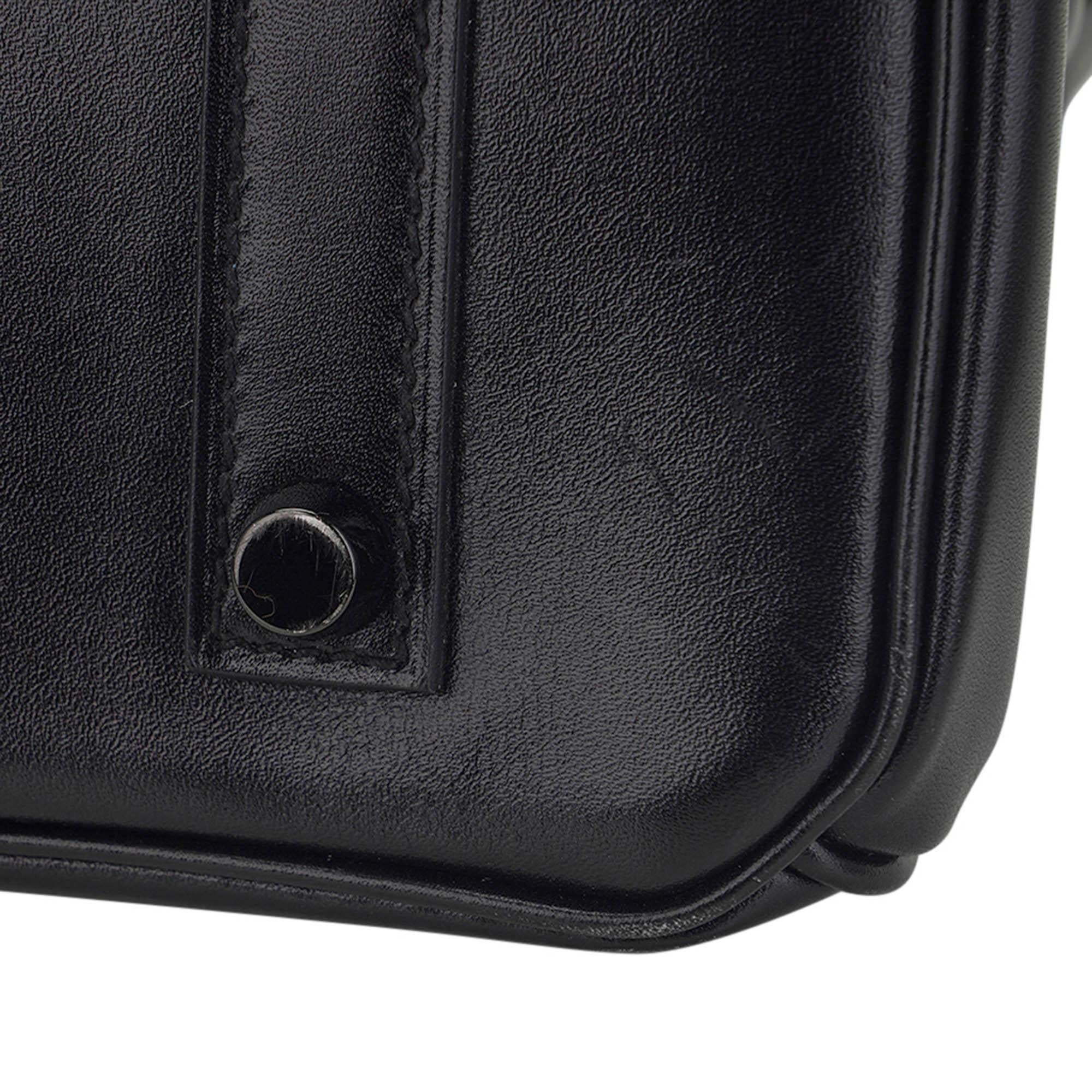Hermes Birkin 35 Bolso Edición Limitada Tan Negro Caja Piel en venta 9