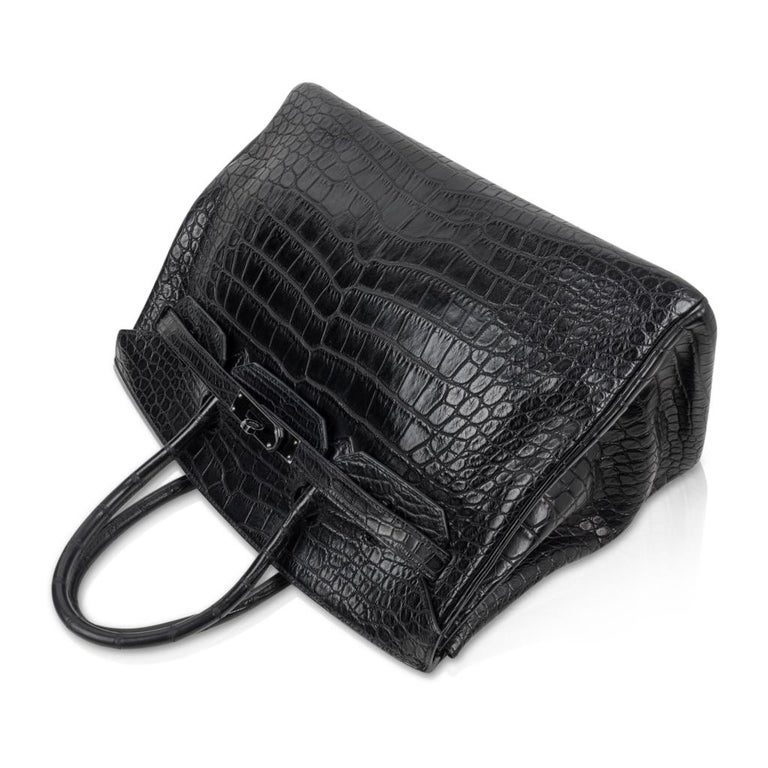 Hermès So Black Matte Alligator Mississippiensis Birkin 35, 2011 Available  For Immediate Sale At Sotheby's