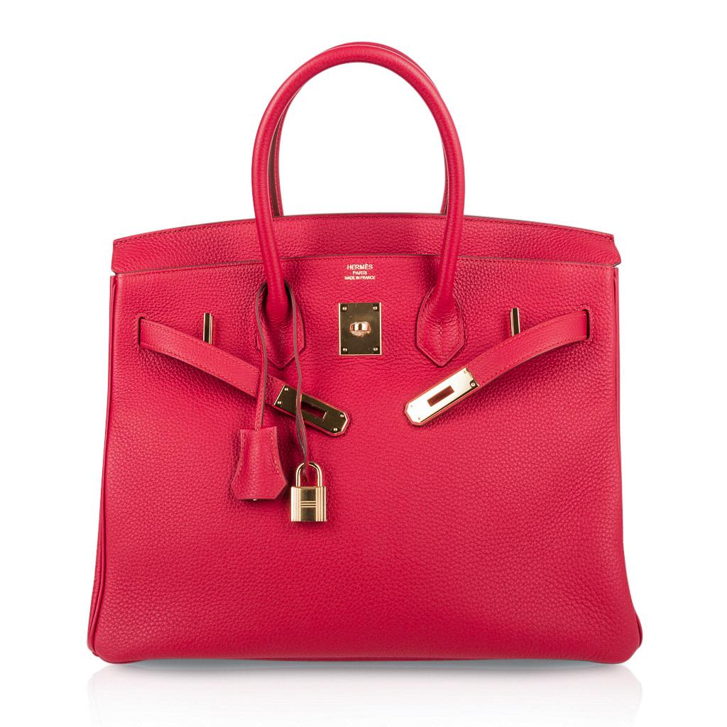 red birkin bag