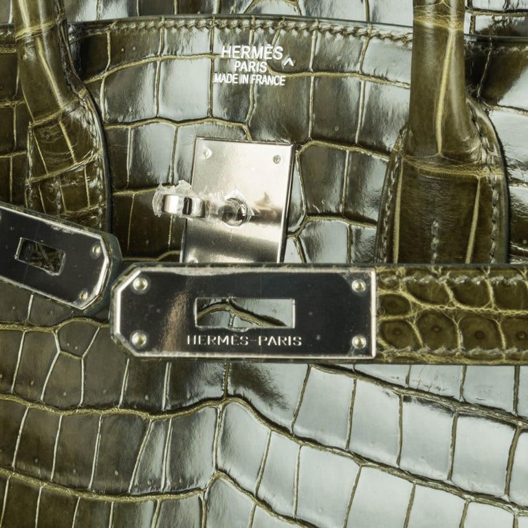 Hermes Veronese Crocodile Birkin With Gold Hardware 30CM (OZZZX) 14401 –  Max Pawn