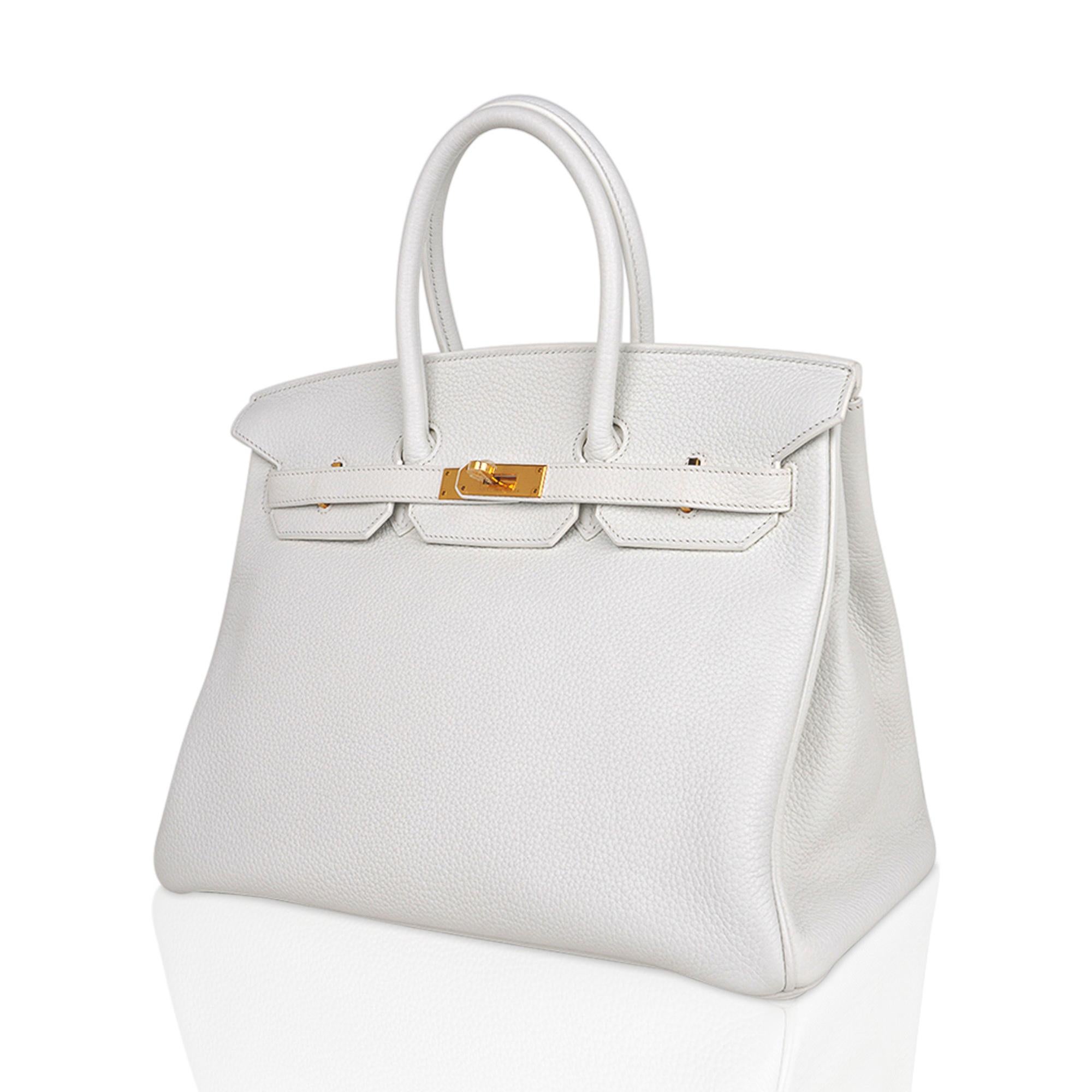 white birkin gold hardware