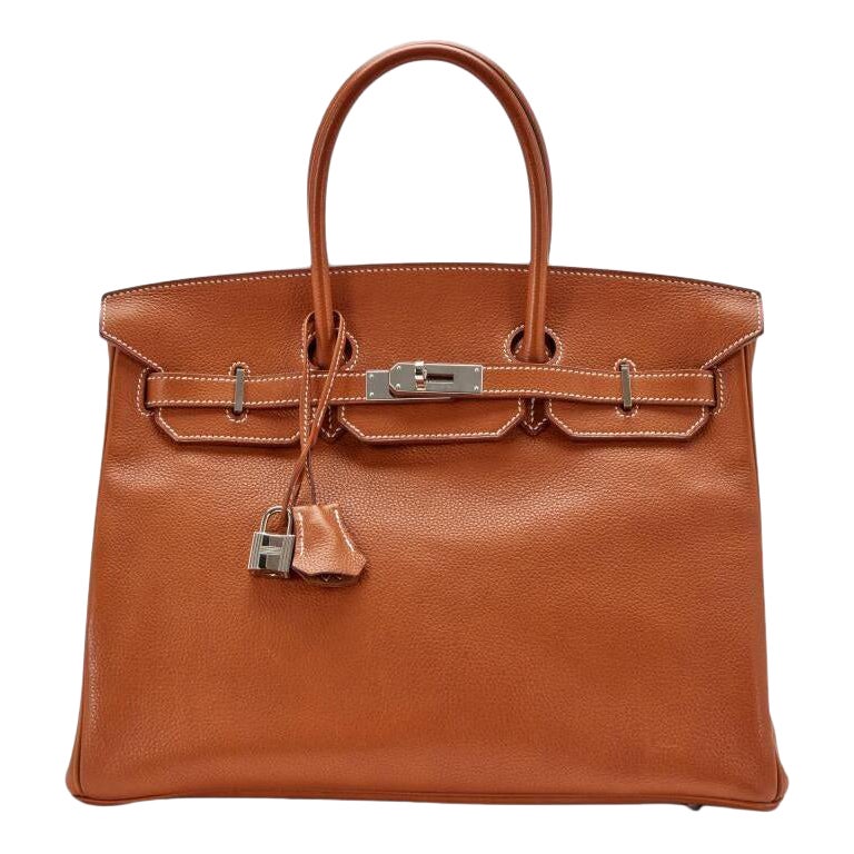 Bolso Hermès Birkin 35 Barenia Faubourg