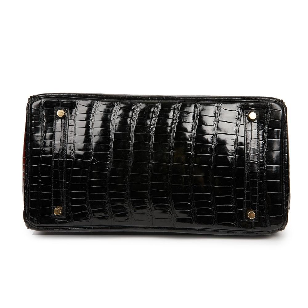 black crocodile birkin