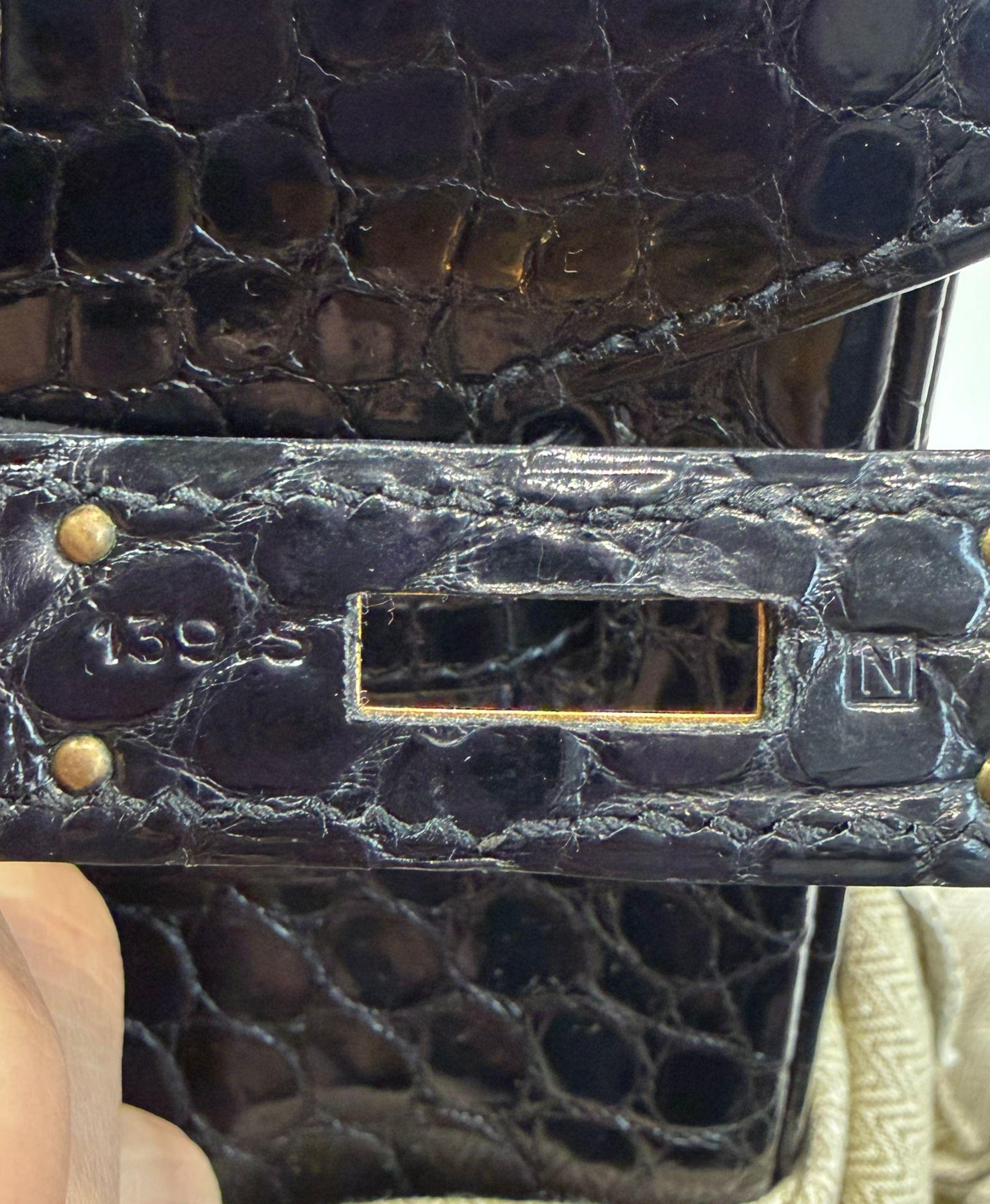 Hermès Birkin 35 Nero GHW in vendita 2
