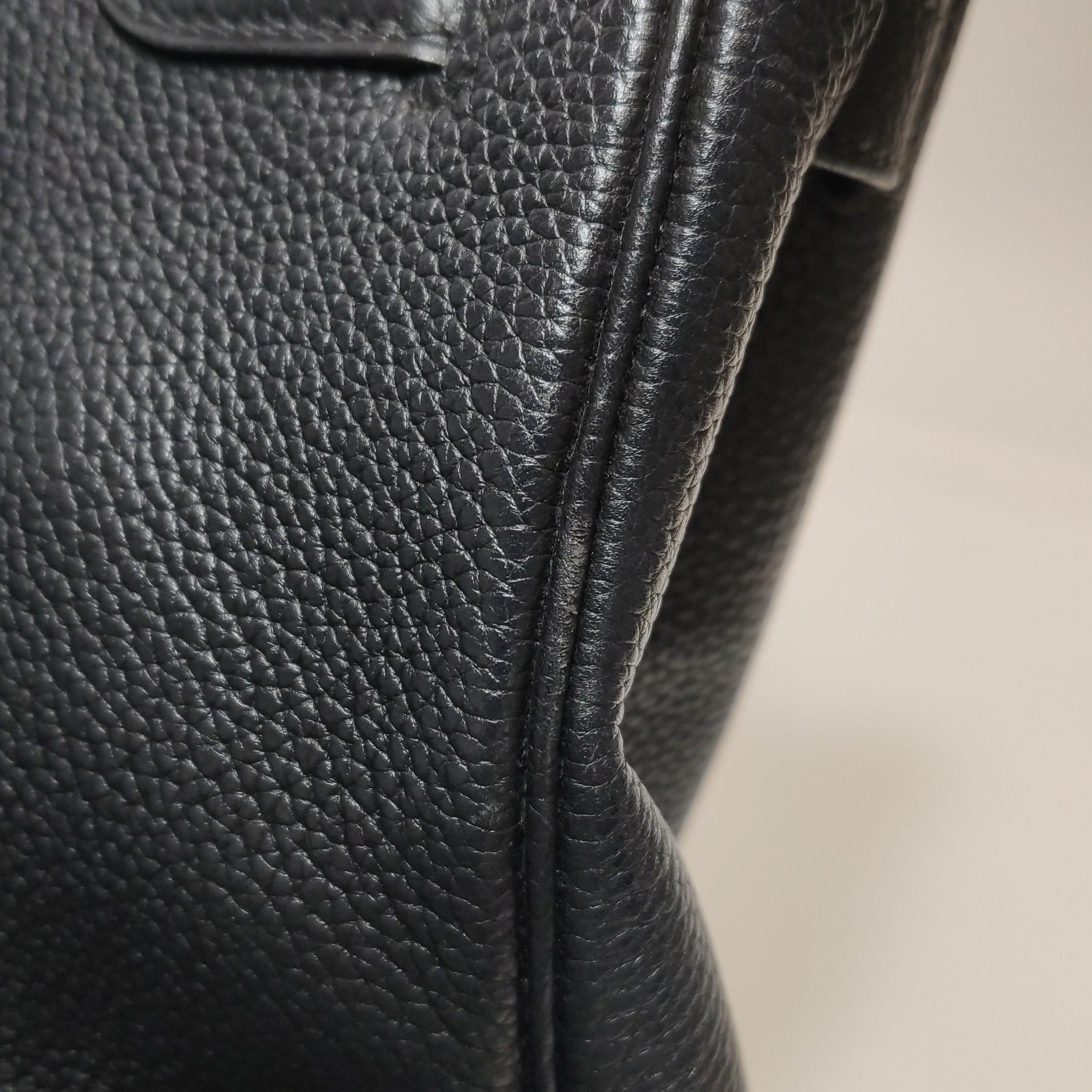 Hermes Birkin 35 Black Togo calfskin leather gold hardware 2004 7