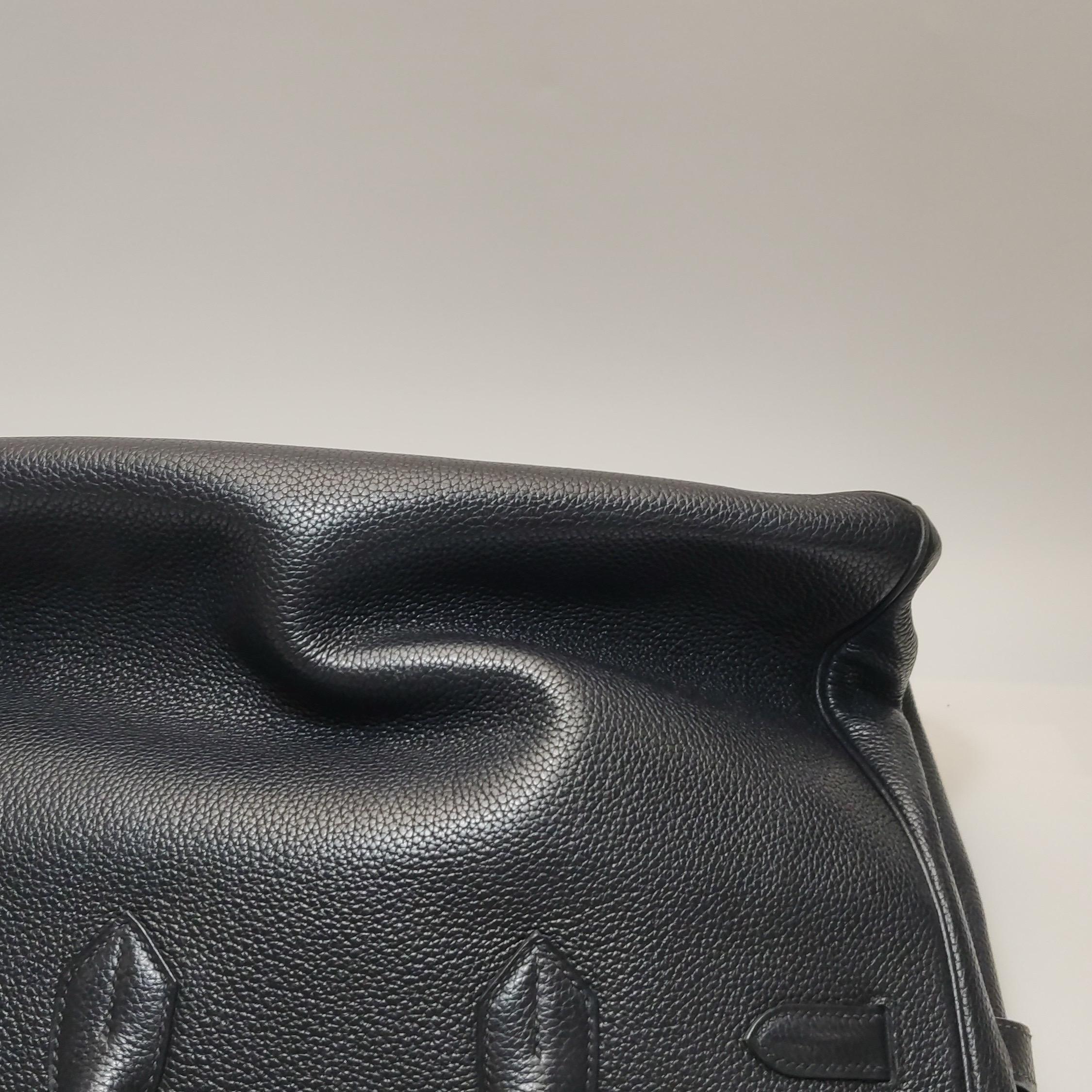 Hermes Birkin 35 Black Togo calfskin leather gold hardware 2004 14