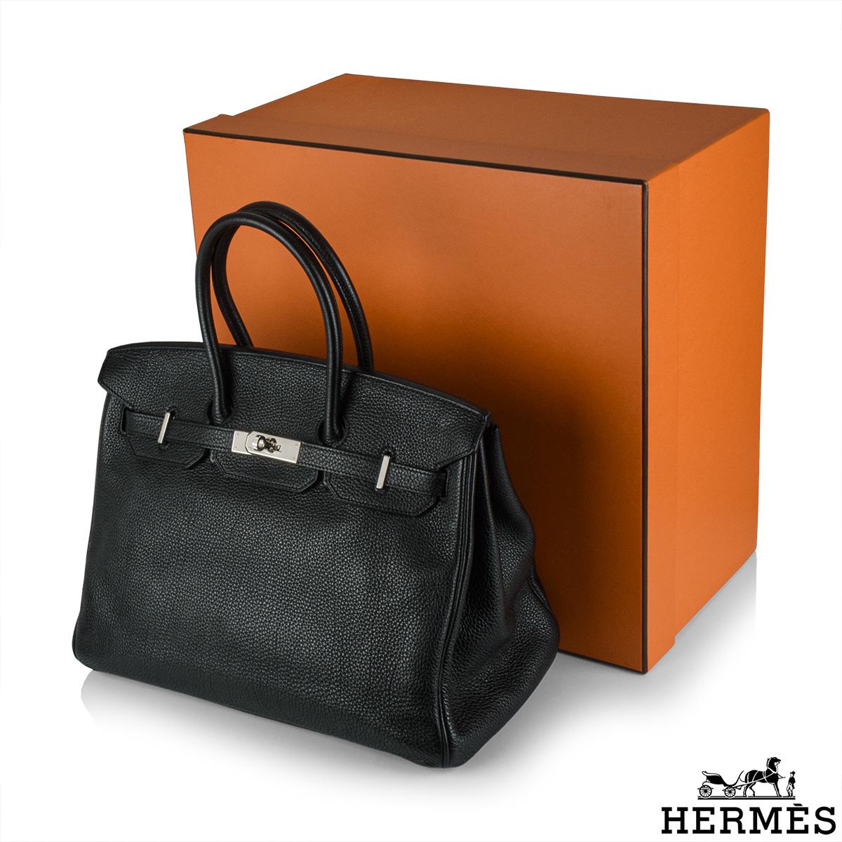Hermès Birkin 35 Black Togo PHW 2