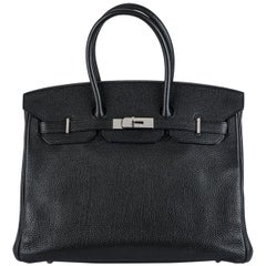 Hermès Birkin 35 Black Togo PHW