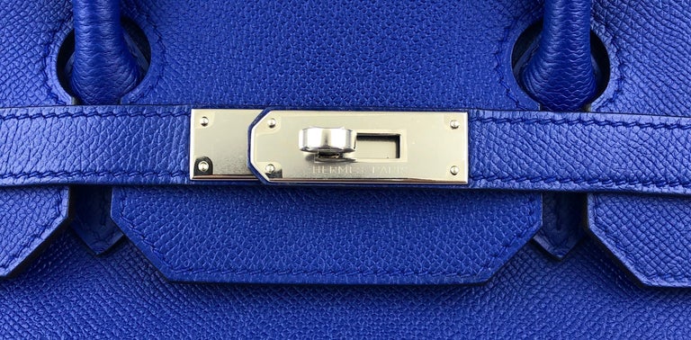 Hermès Birkin 35 Bleu Atoll Epsom with Palladium Hardware - Bags - Kabinet  Privé
