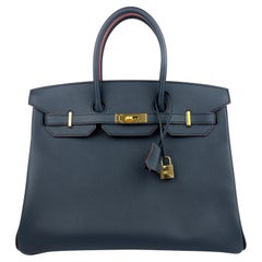 Hermès Birkin 35 Black Togo Gold Hardware - Luxury Shopping