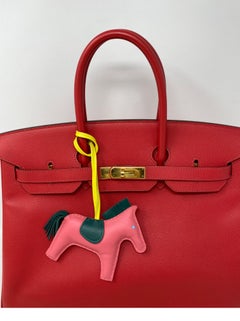 Hermes Birkin 35 Bougainvillea Epsom Bag