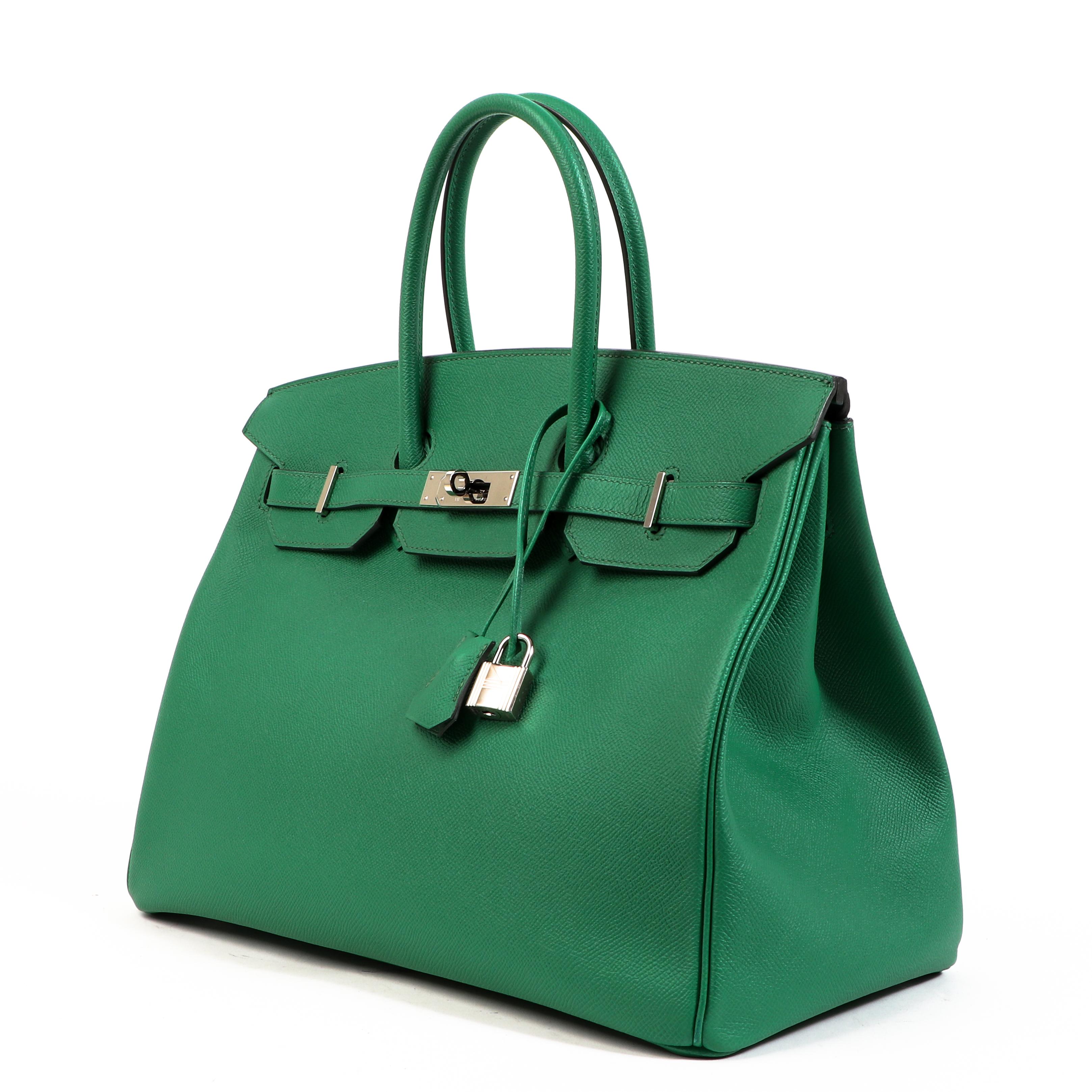 Women's or Men's Hermès Birkin 35 Cactus Epsom PHW