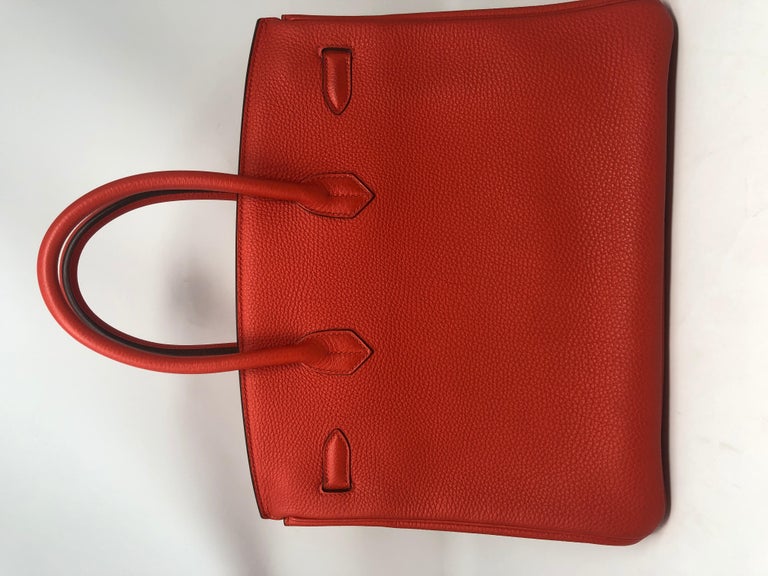 Hermès Birkin 35 cm Capucine Togo ○ Labellov ○ Buy and Sell Authentic Luxury