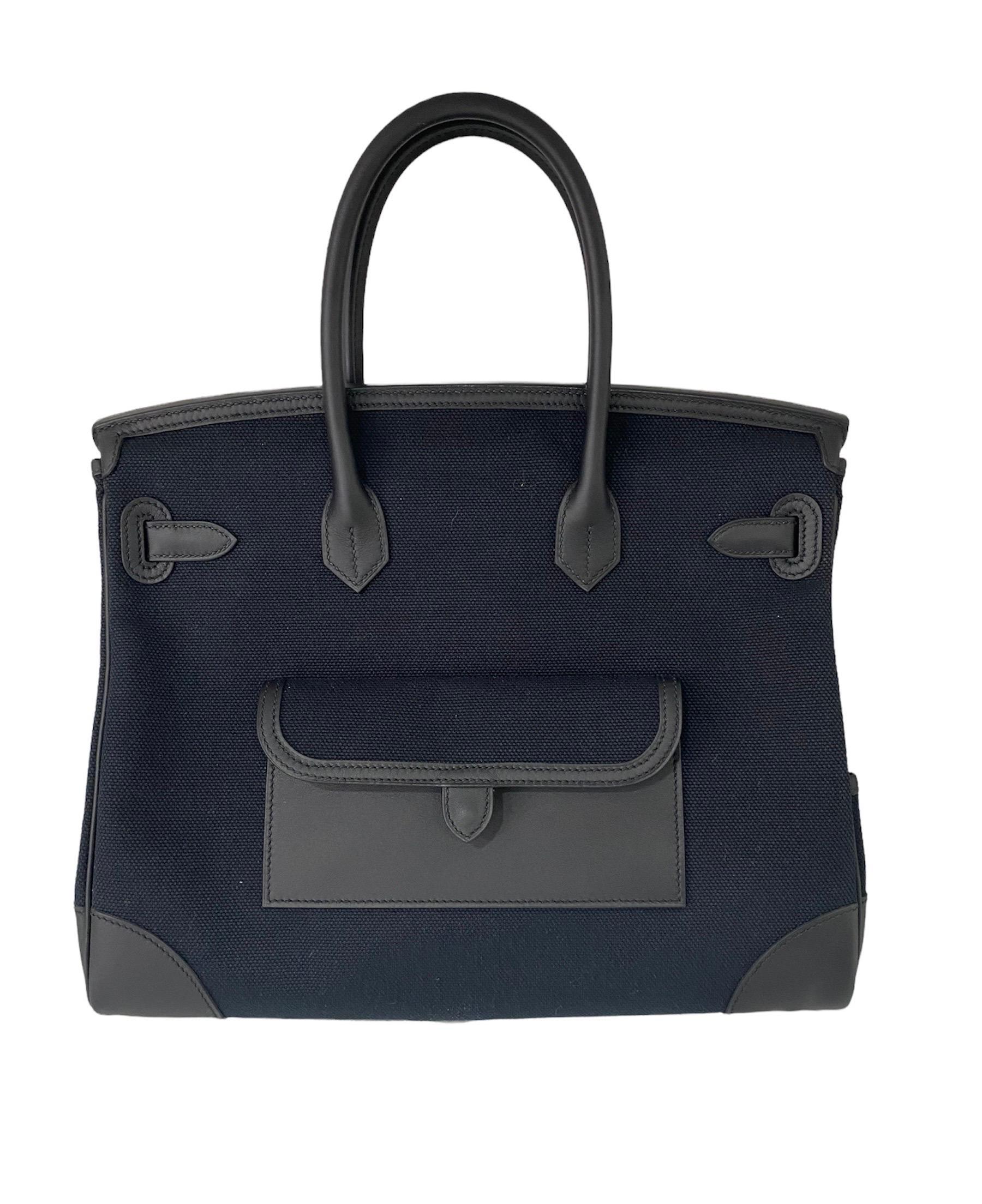 Hermes Birkin 35 Cargo Swifth Blu In condizioni Nuovo a Torre Del Greco, IT