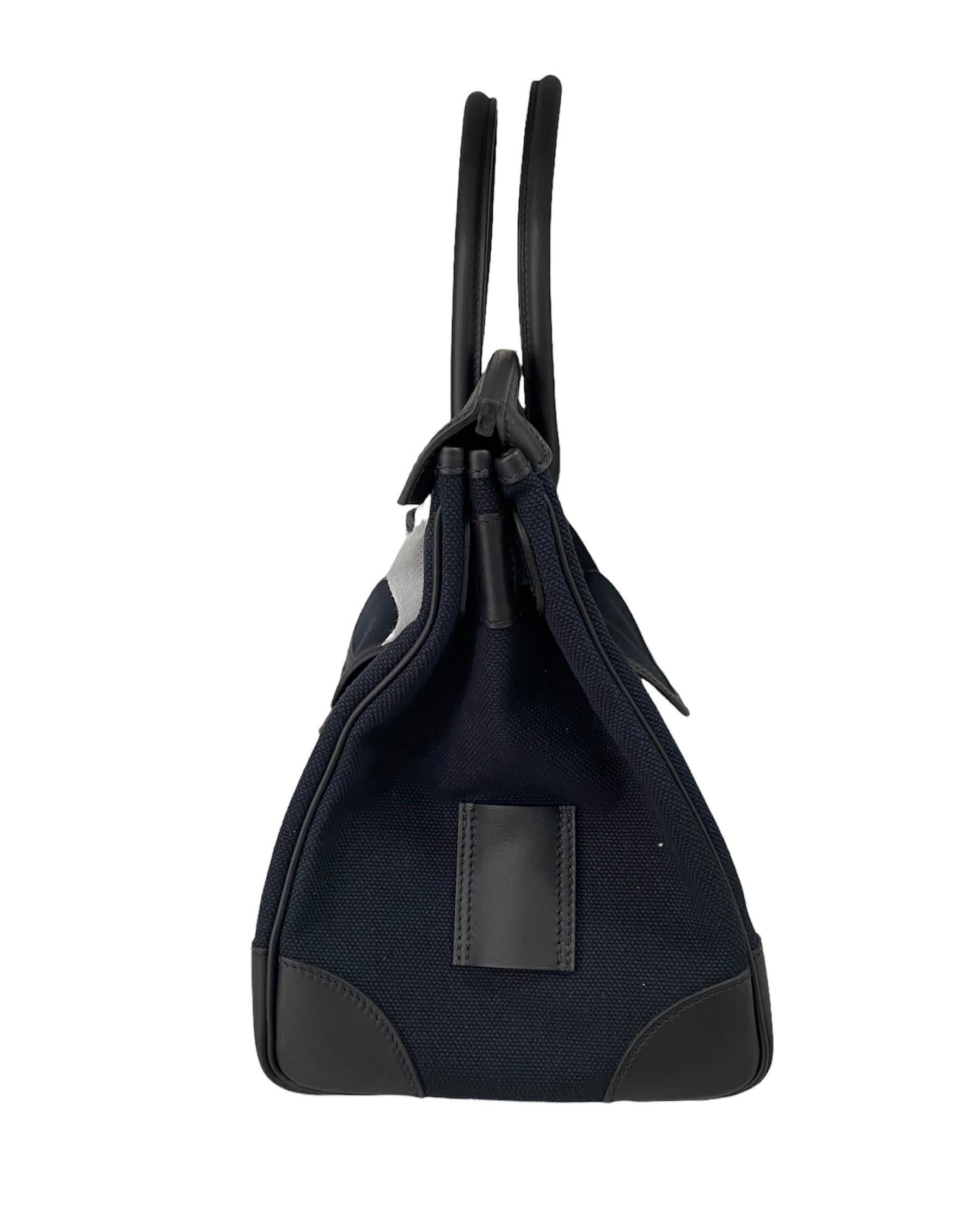 Donna Hermes Birkin 35 Cargo Swifth Blu