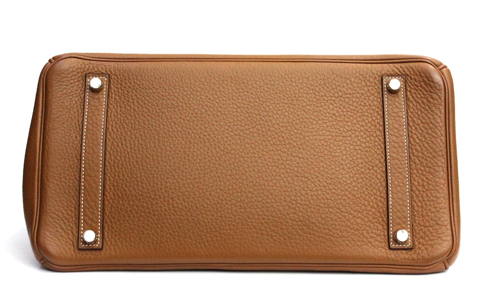 Hermes Gold Togo Leather Birkin 35 cm 8