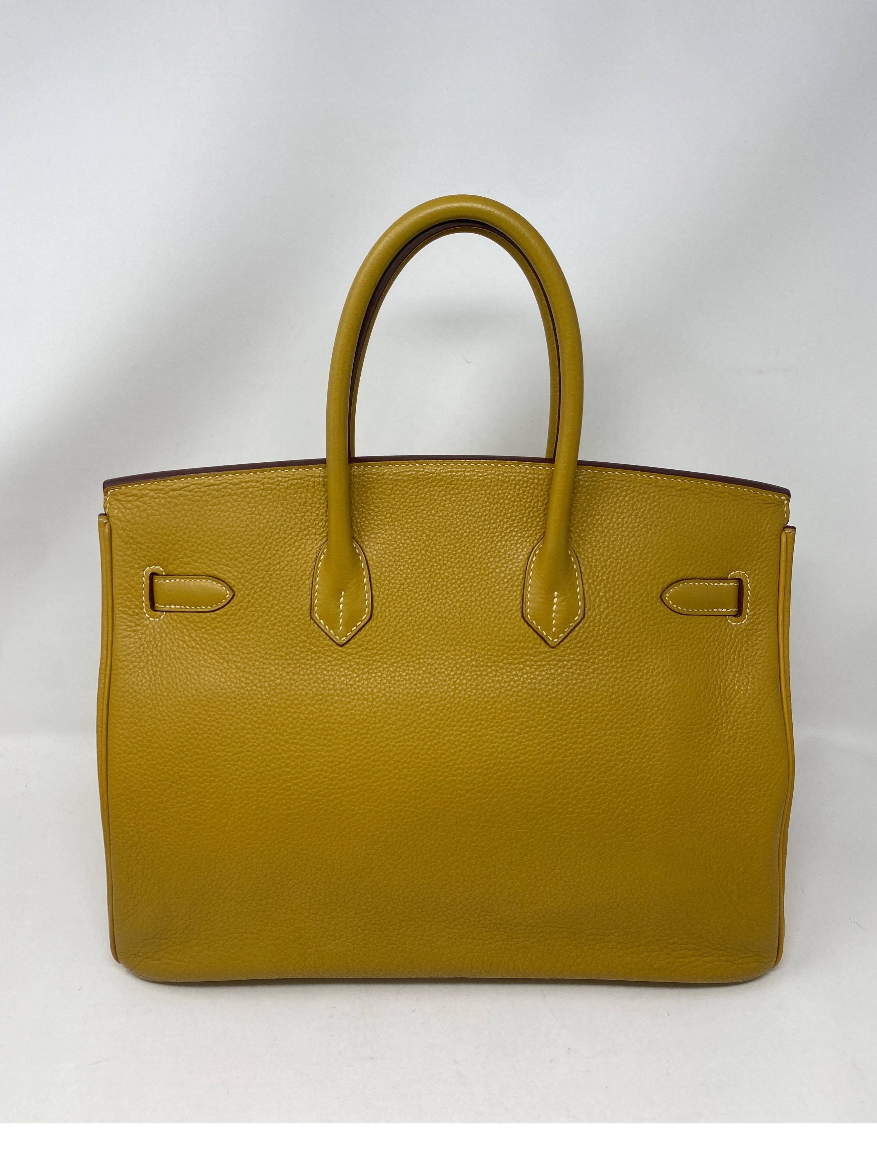 birkin bag yellow
