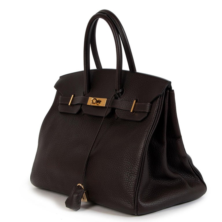 Hermès Birkin 35 Ebene Fjord GHW at 1stDibs hermes birkin bag waiting