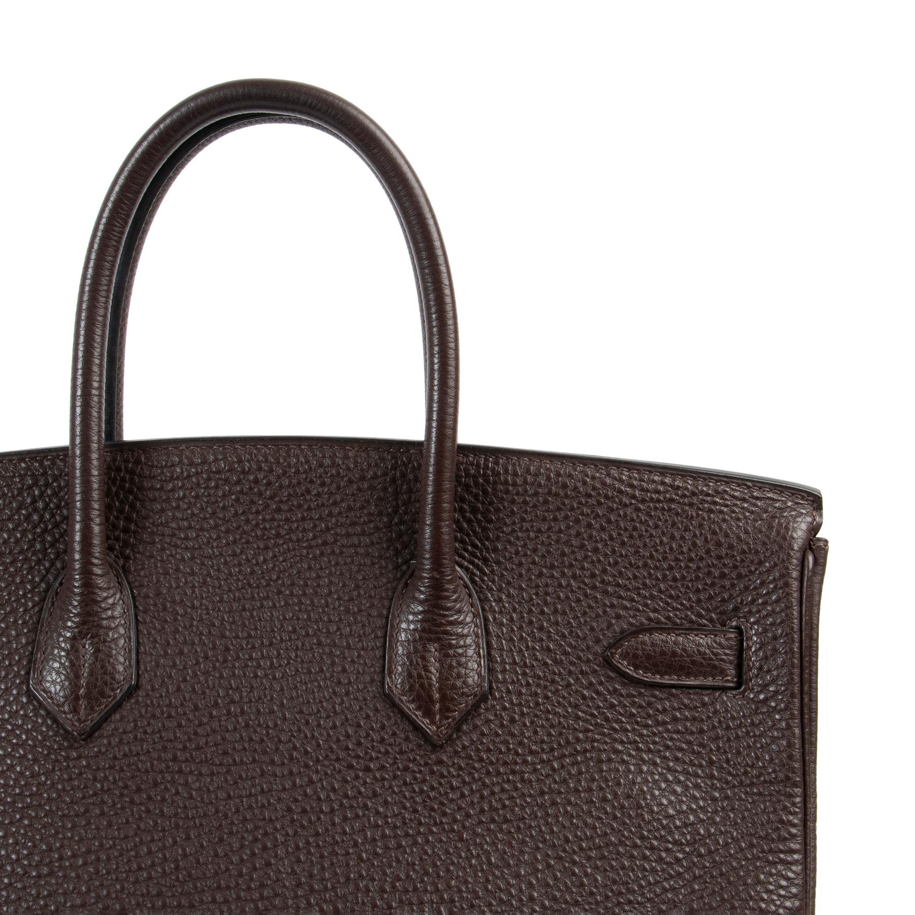 Hermès Birkin 35 Ebene Togo PHW 1