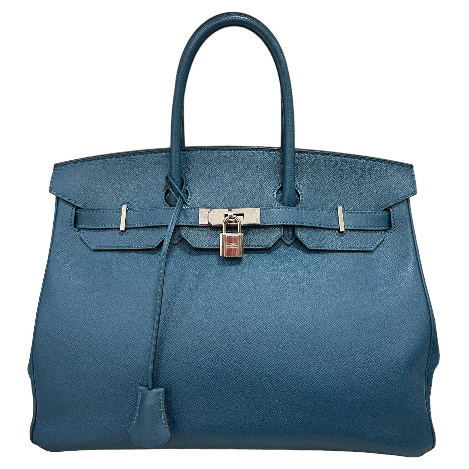 Hermès Birkin 35 Epsom Bleu De Galice