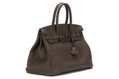 Hermès Birkin 35 Etain Togo Leather