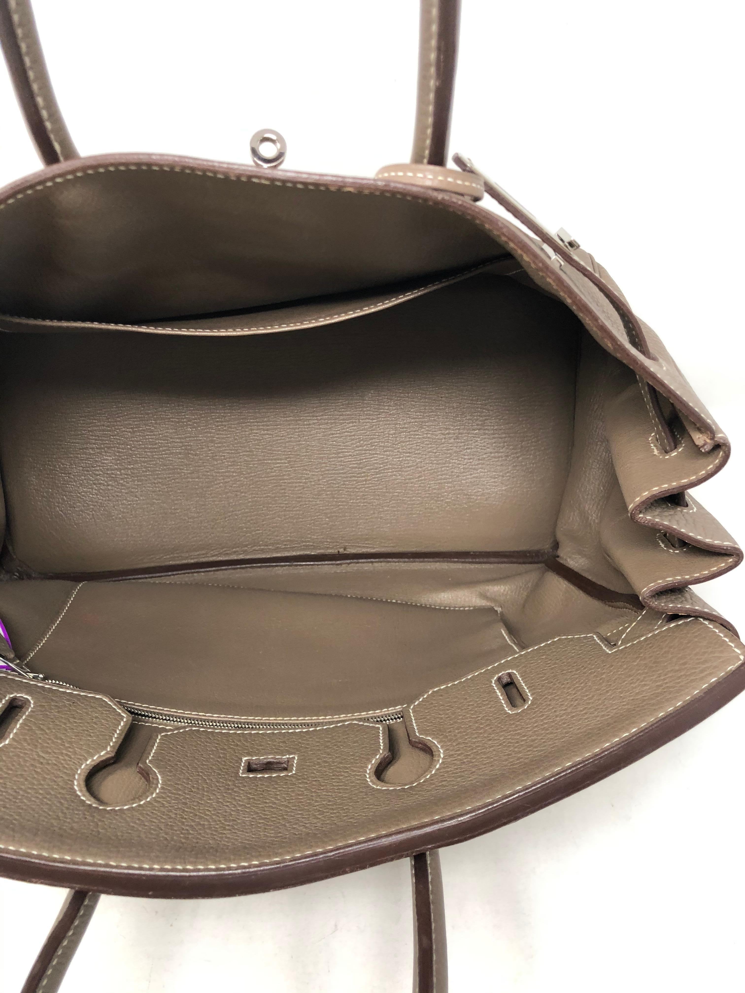 Hermes Birkin 35 Etoupe SHW Togo 6
