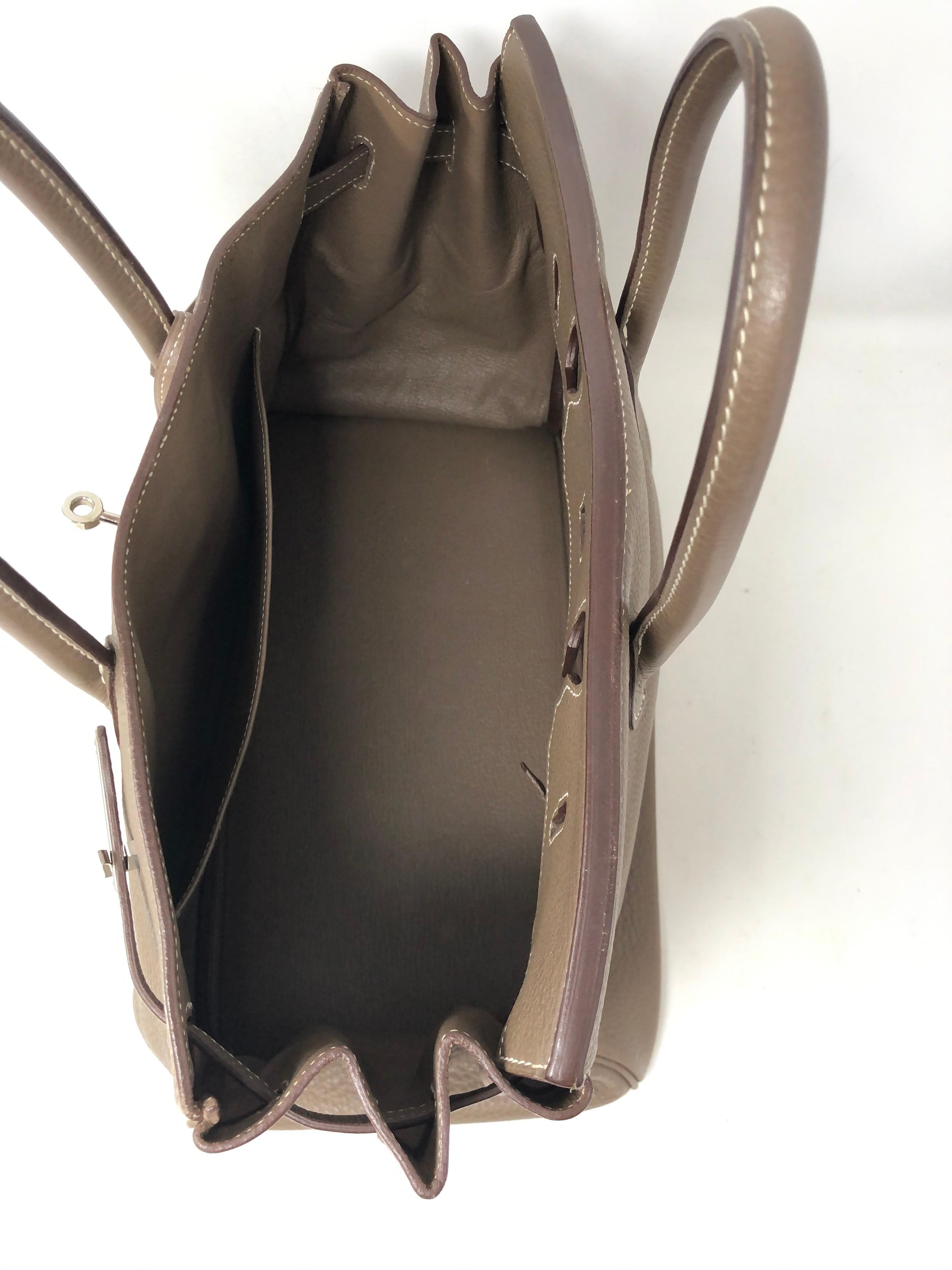 Hermes Birkin 35 Etoupe SHW Togo 7