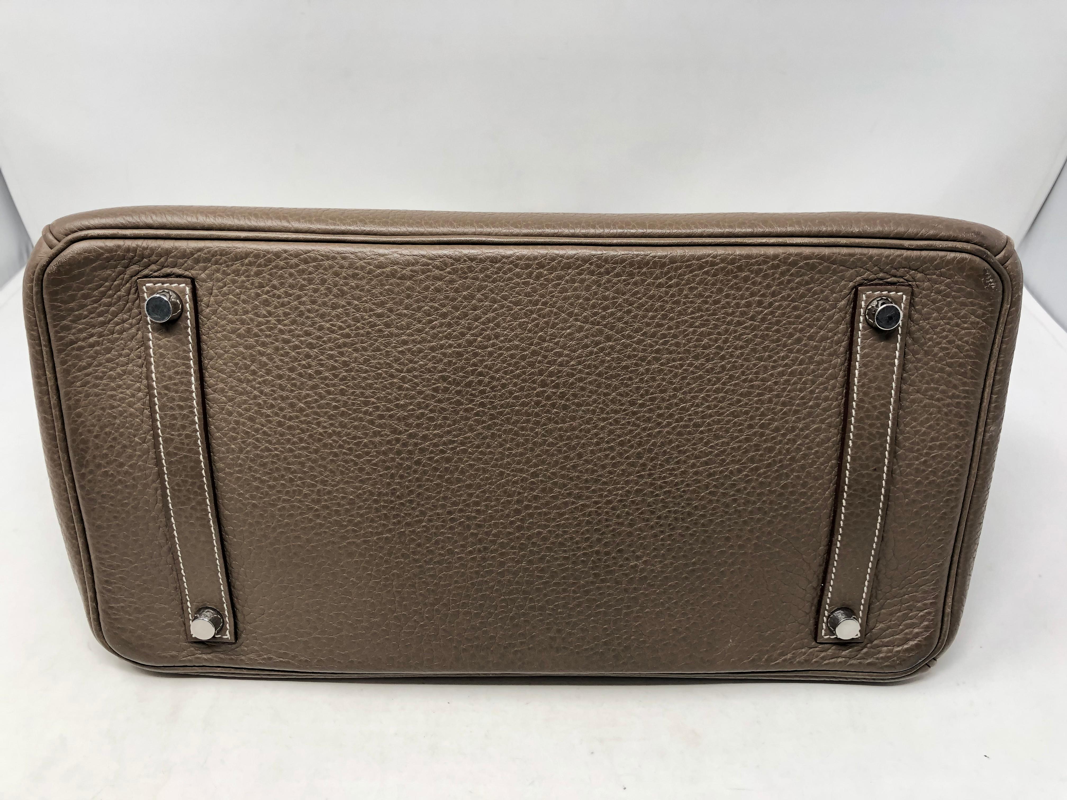 Hermes Birkin 35 Etoupe SHW Togo 8