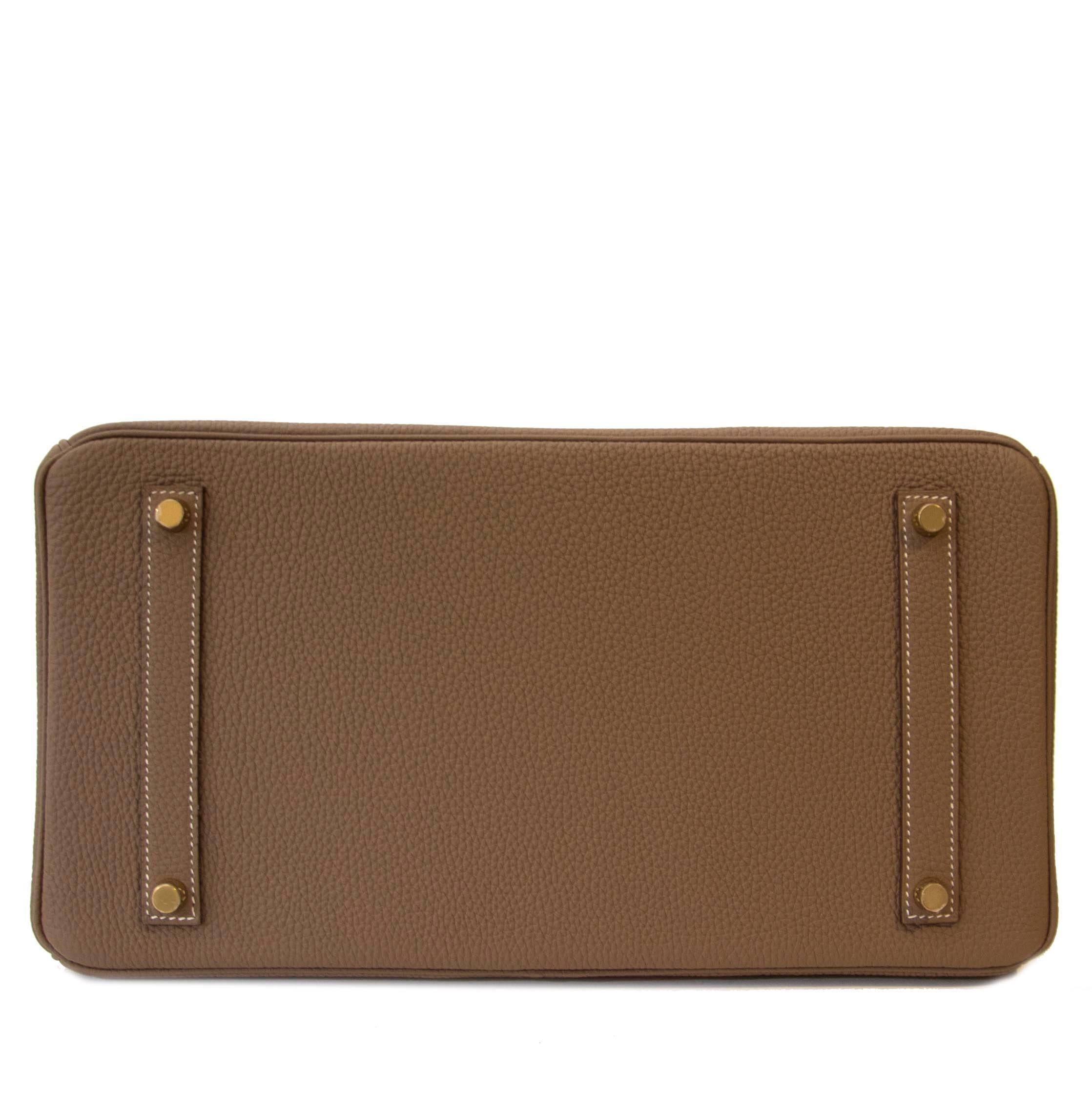 Hermès Birkin 35 Etoupe Togo GHW 1
