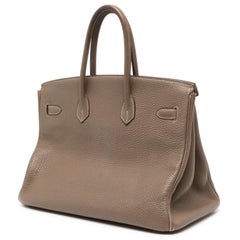 Hermès Birkin 35 Etoupe Togo PHW