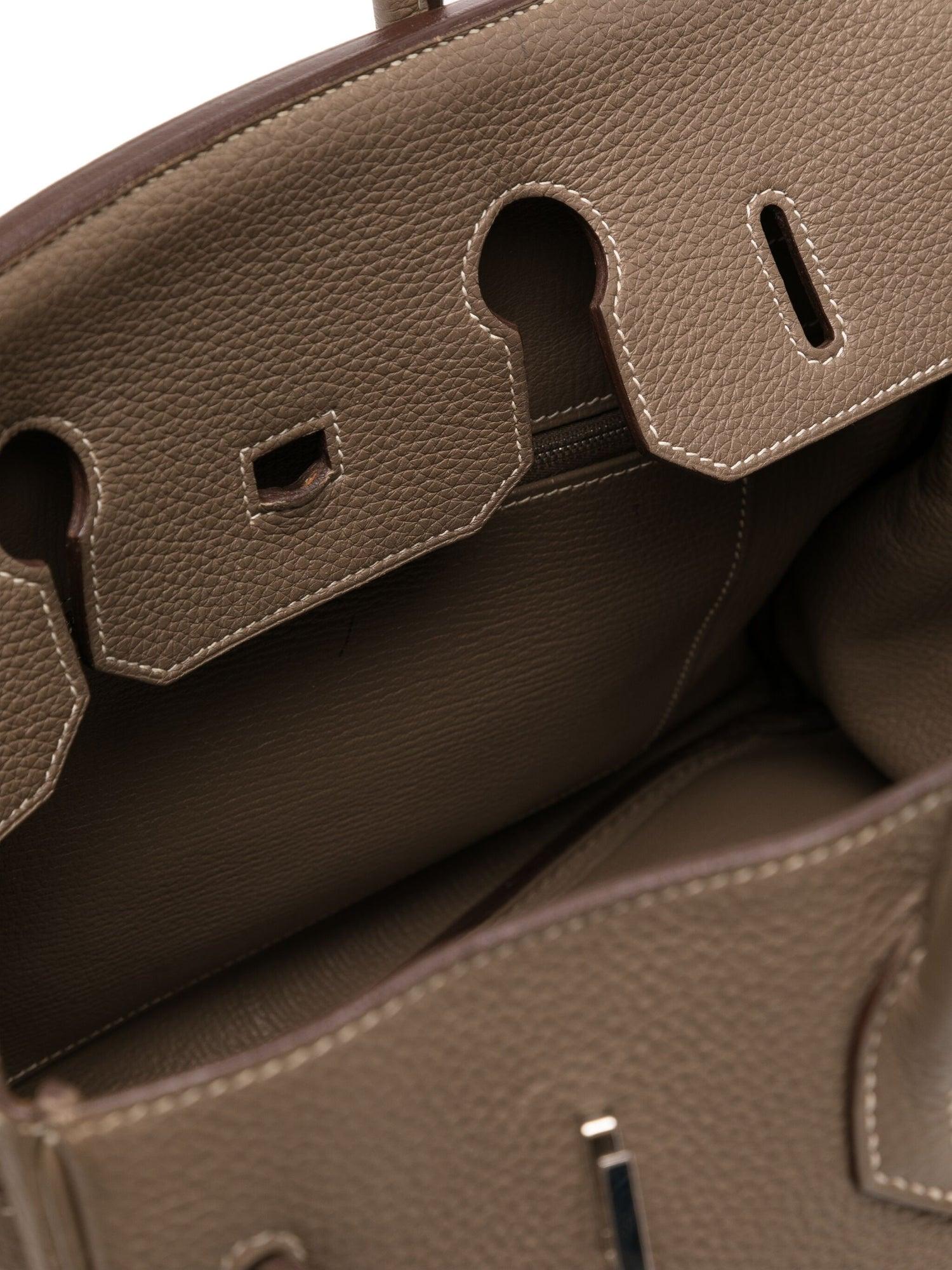 Brown Hermès Birkin 35 Etoupe Togo PHW