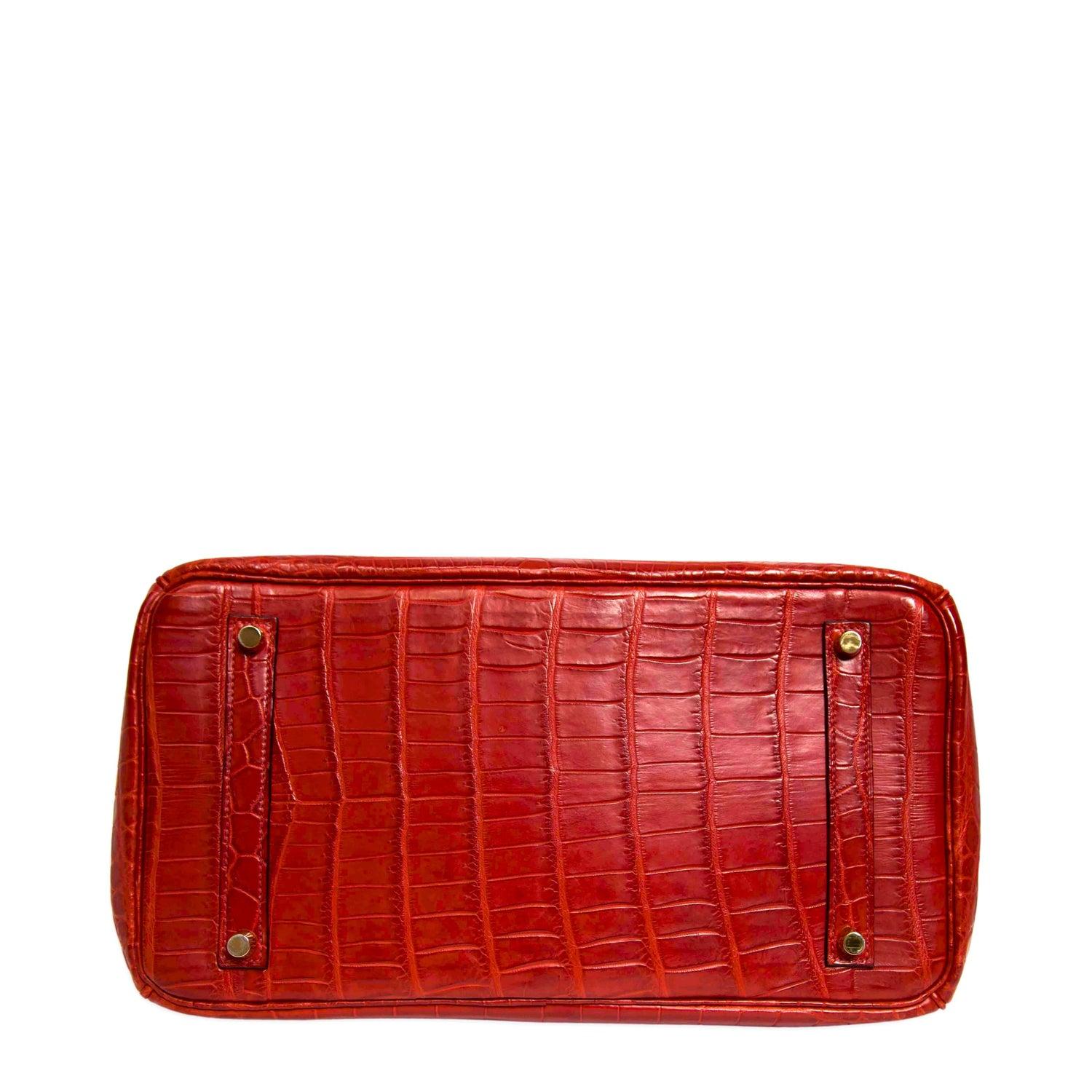 Women's or Men's Hermès Birkin 35 Exotic Red GHW