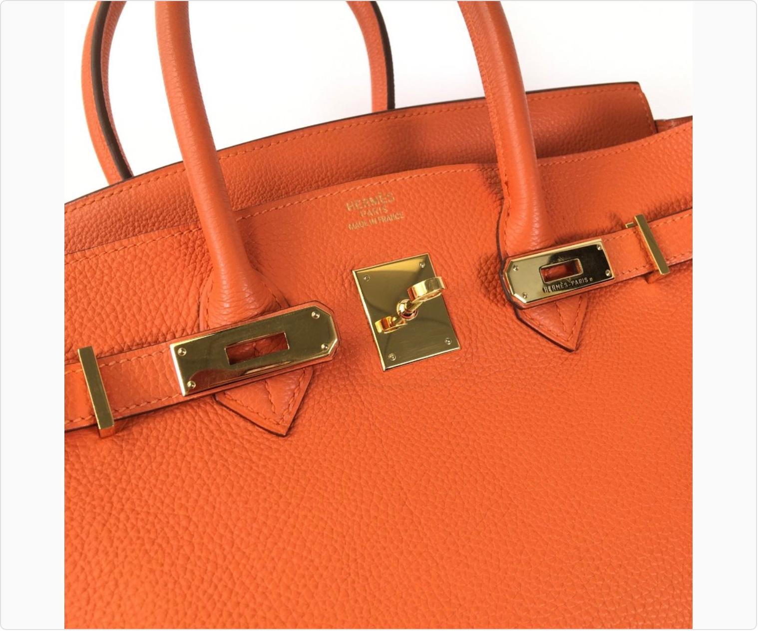 Hermes Birkin 35 In Good Condition For Sale In Calgary, AB