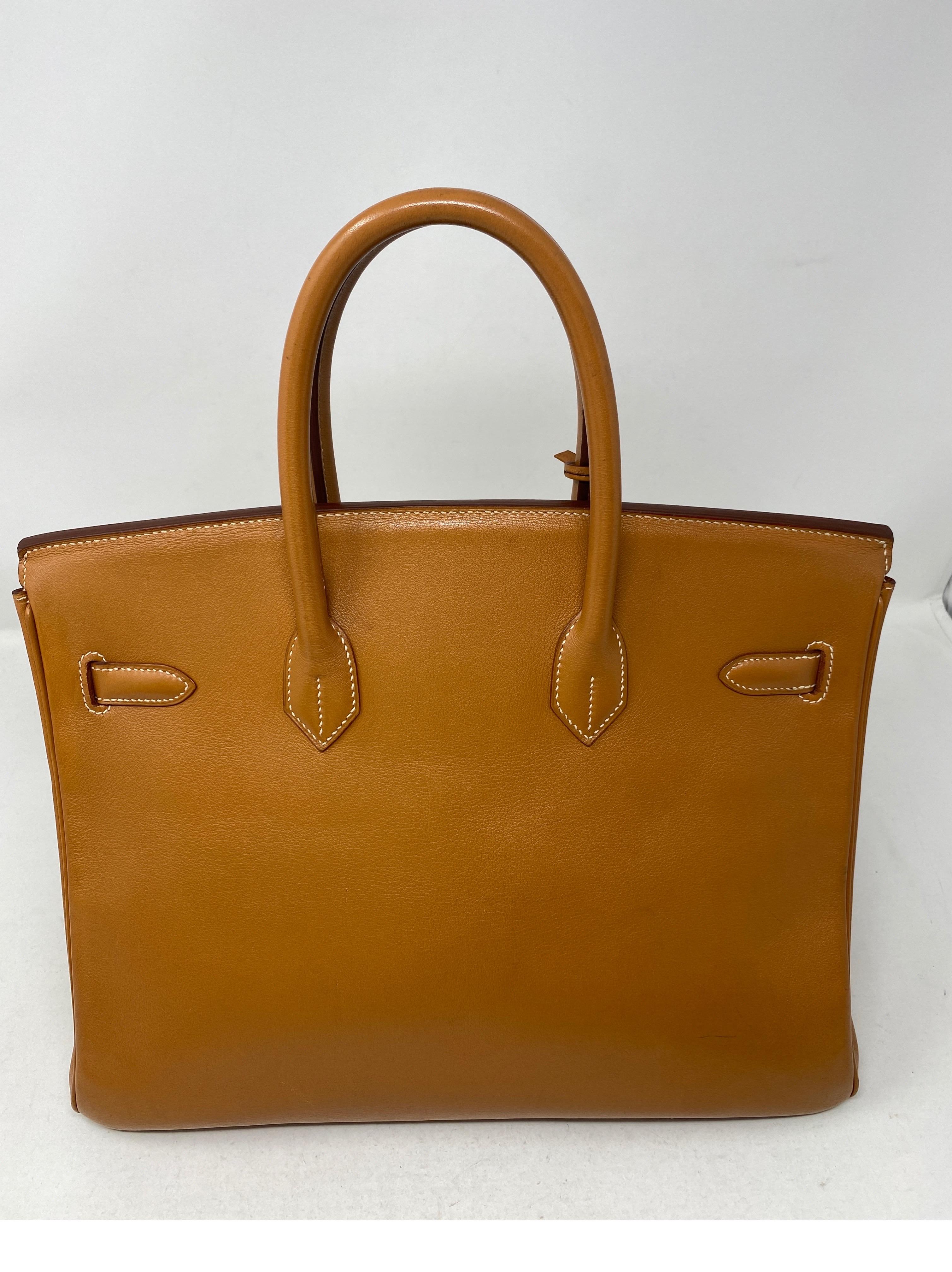 Hermes Birkin 35 Gold Bag 12