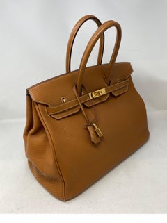 Sac Hermes Birkin 35 Gold