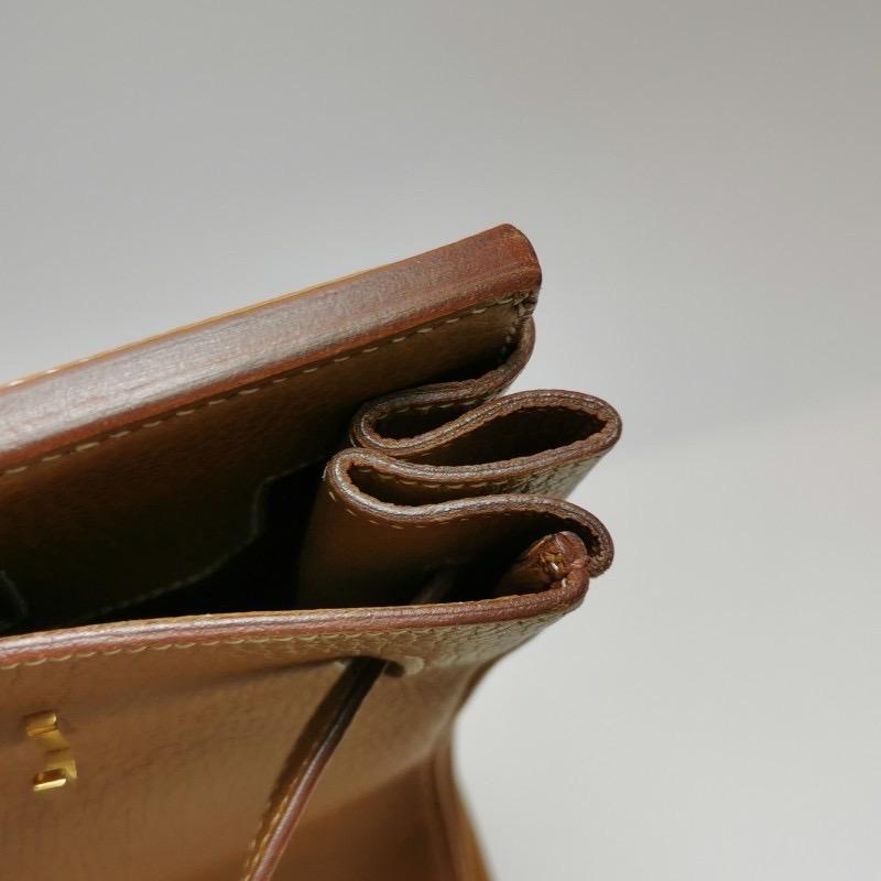 Hermes Birkin 35 Gold calfskin leather gold hardware 1999 13