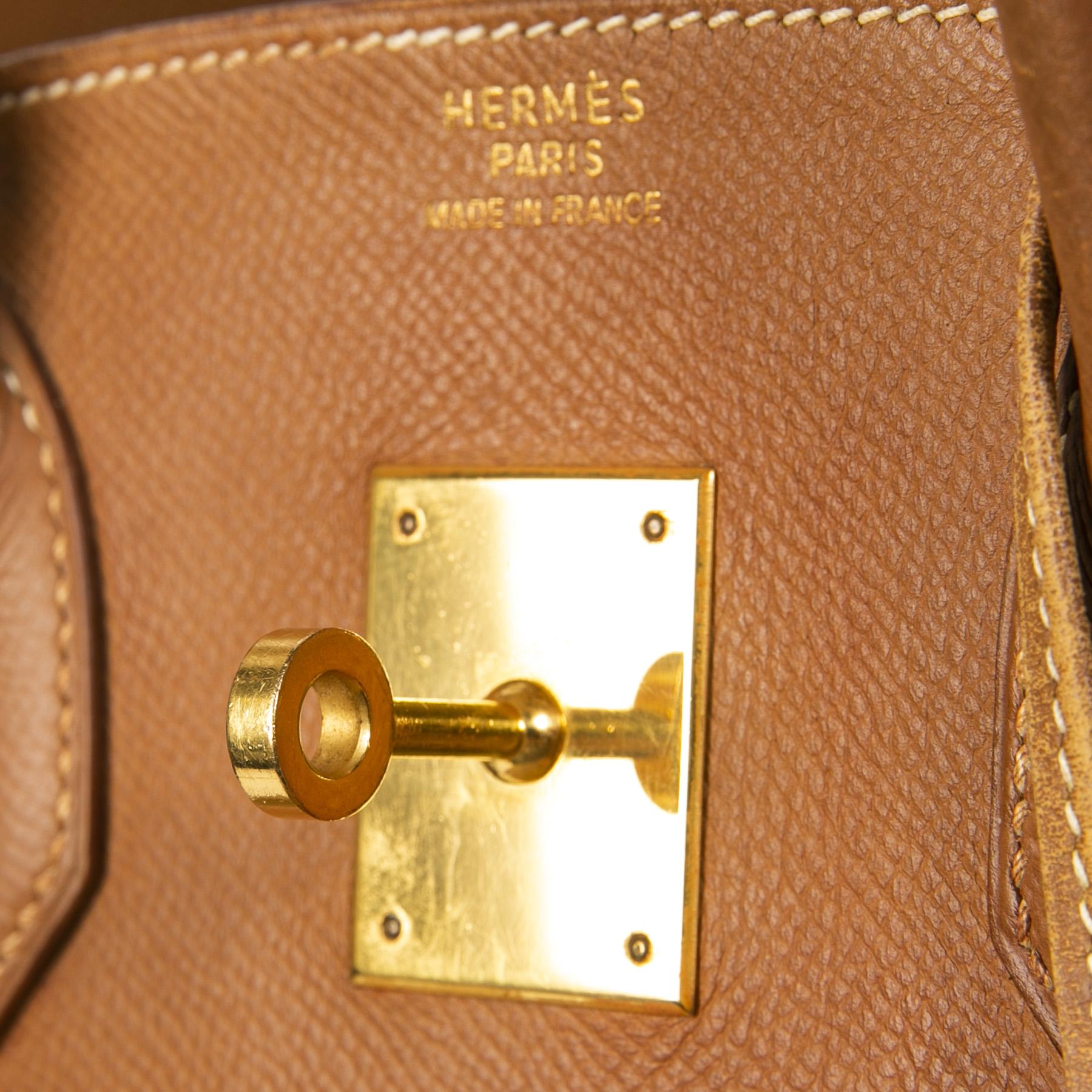 Hermès Birkin 35 Gold Epsom GHW 1