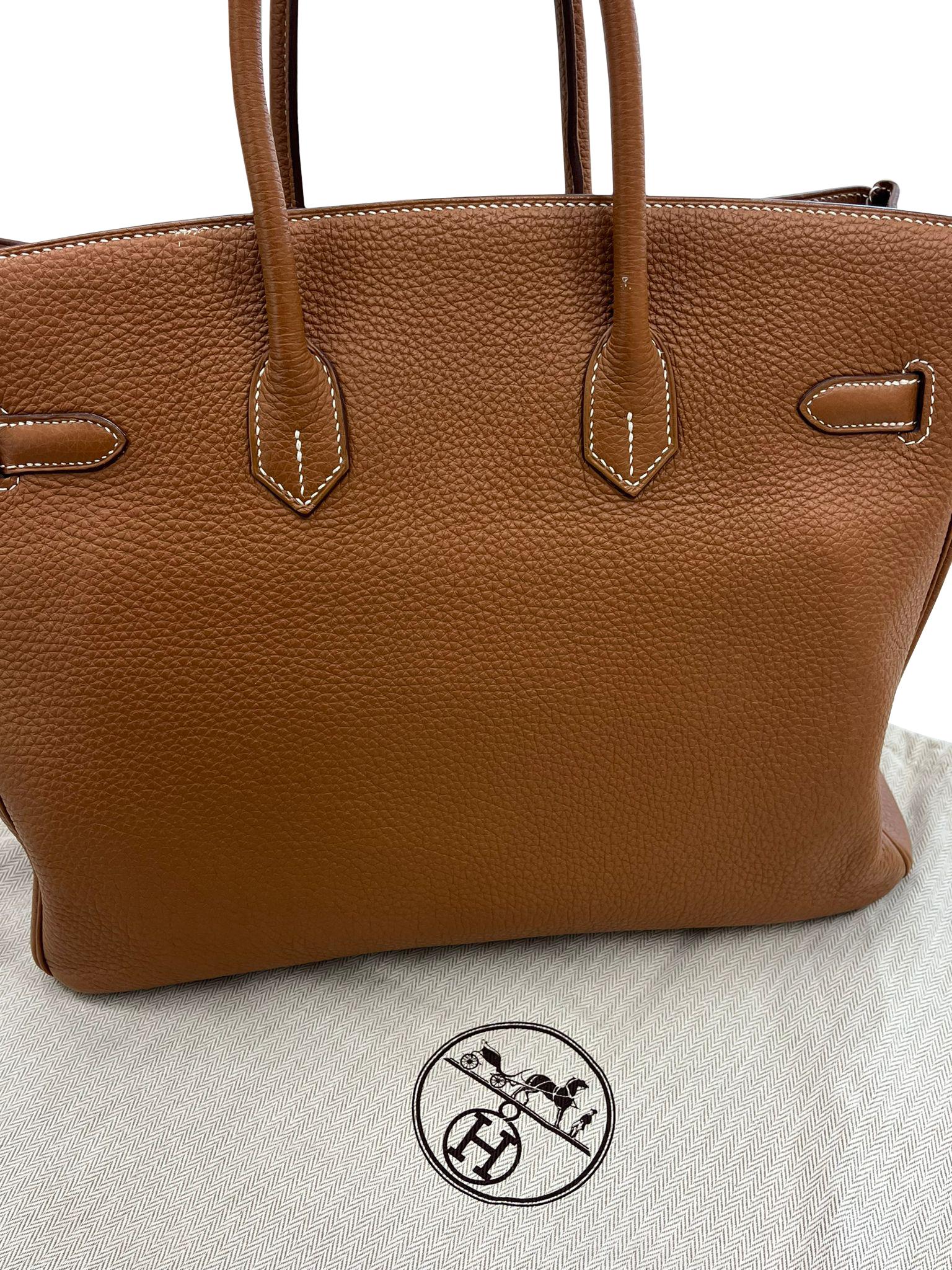 Hermes Birkin 35 Gold Togo Leather with Gold Hardware Handbag 9