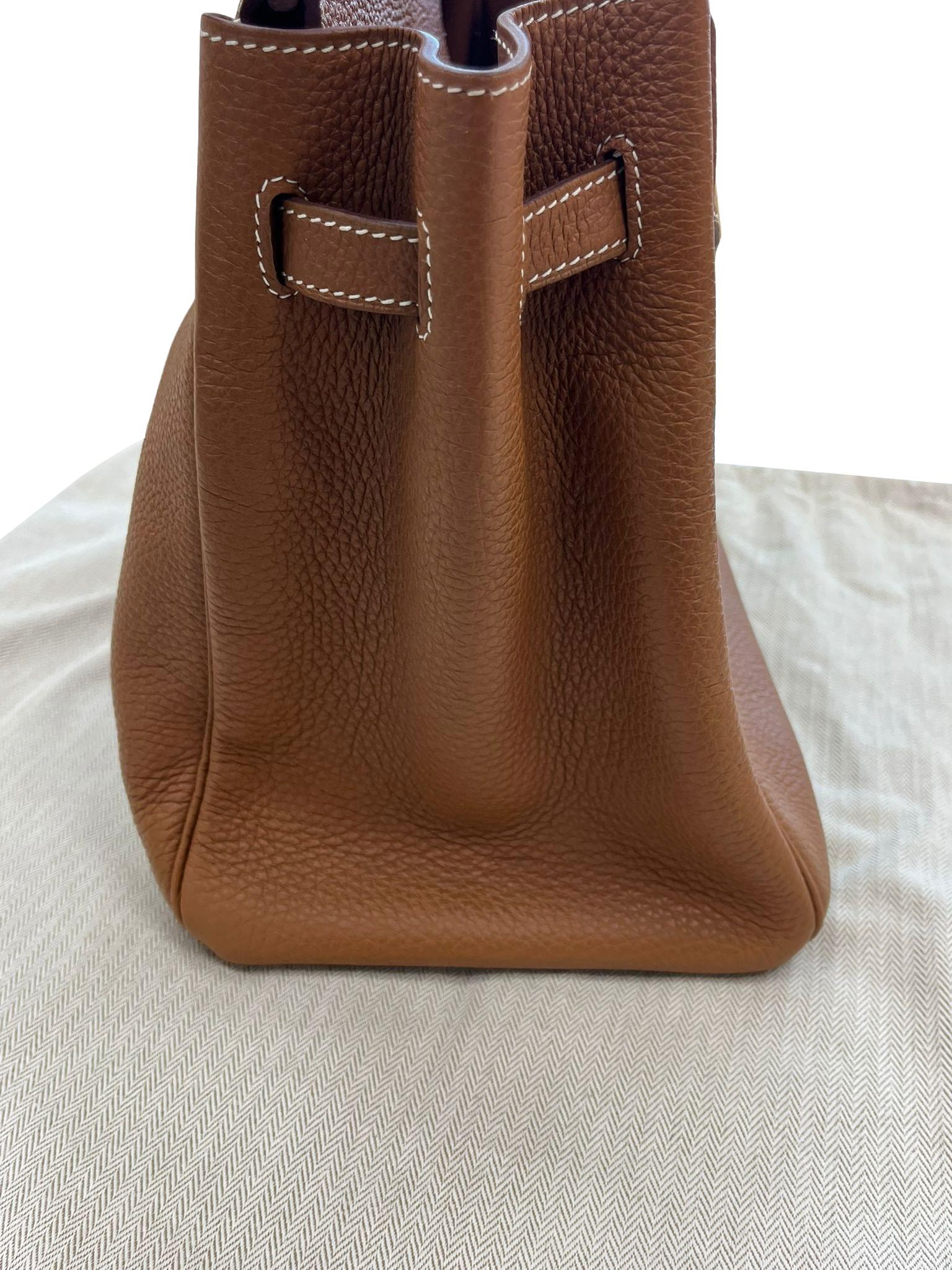Hermes Birkin 35 Gold Togo Leather with Gold Hardware Handbag 12
