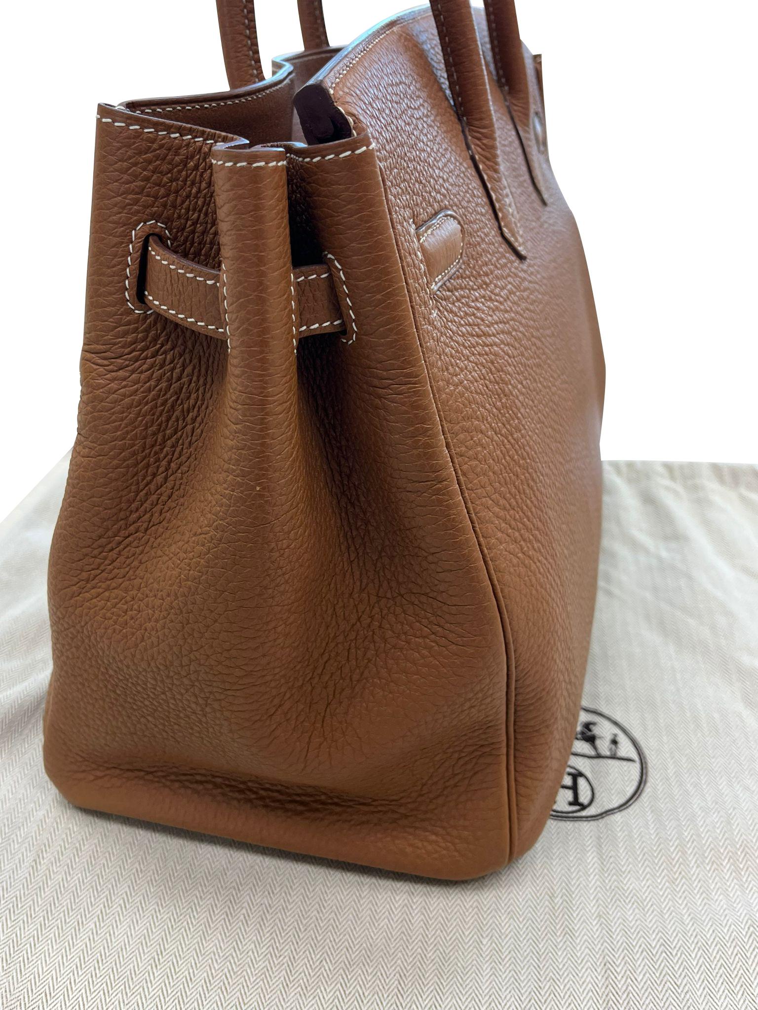 Hermes Birkin 35 Gold Togo Leather with Gold Hardware Handbag 13