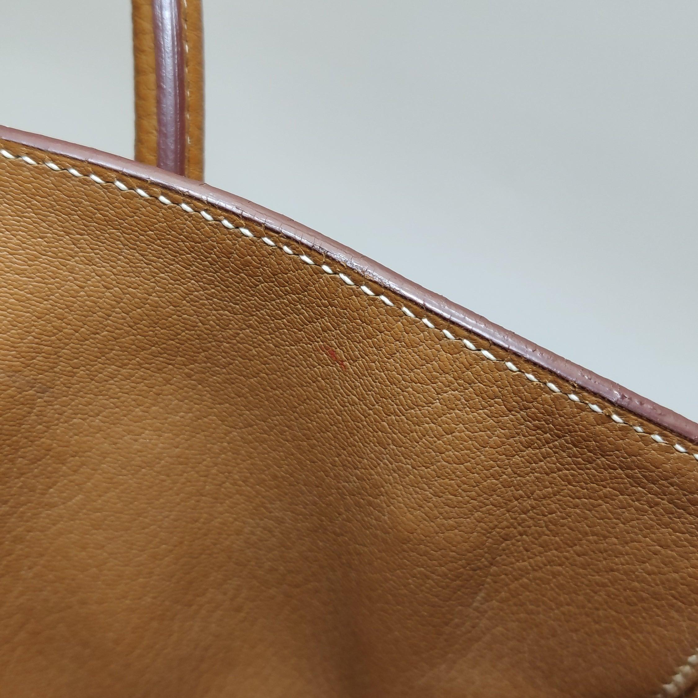 Hermes Birkin 35 Gold Togo Calfskin Leather Palladium Hardware 2004 3