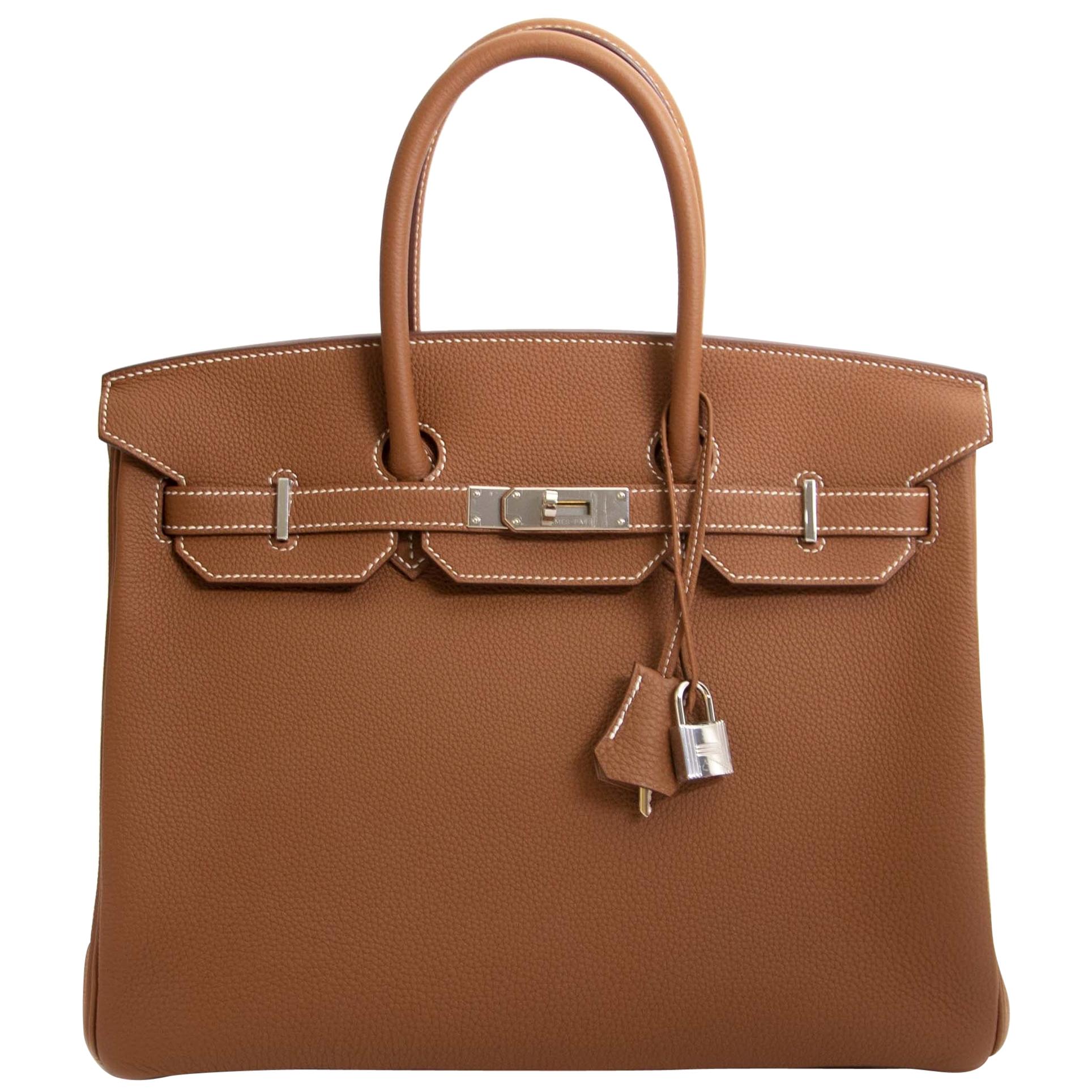 hermes birkin 35 gold togo